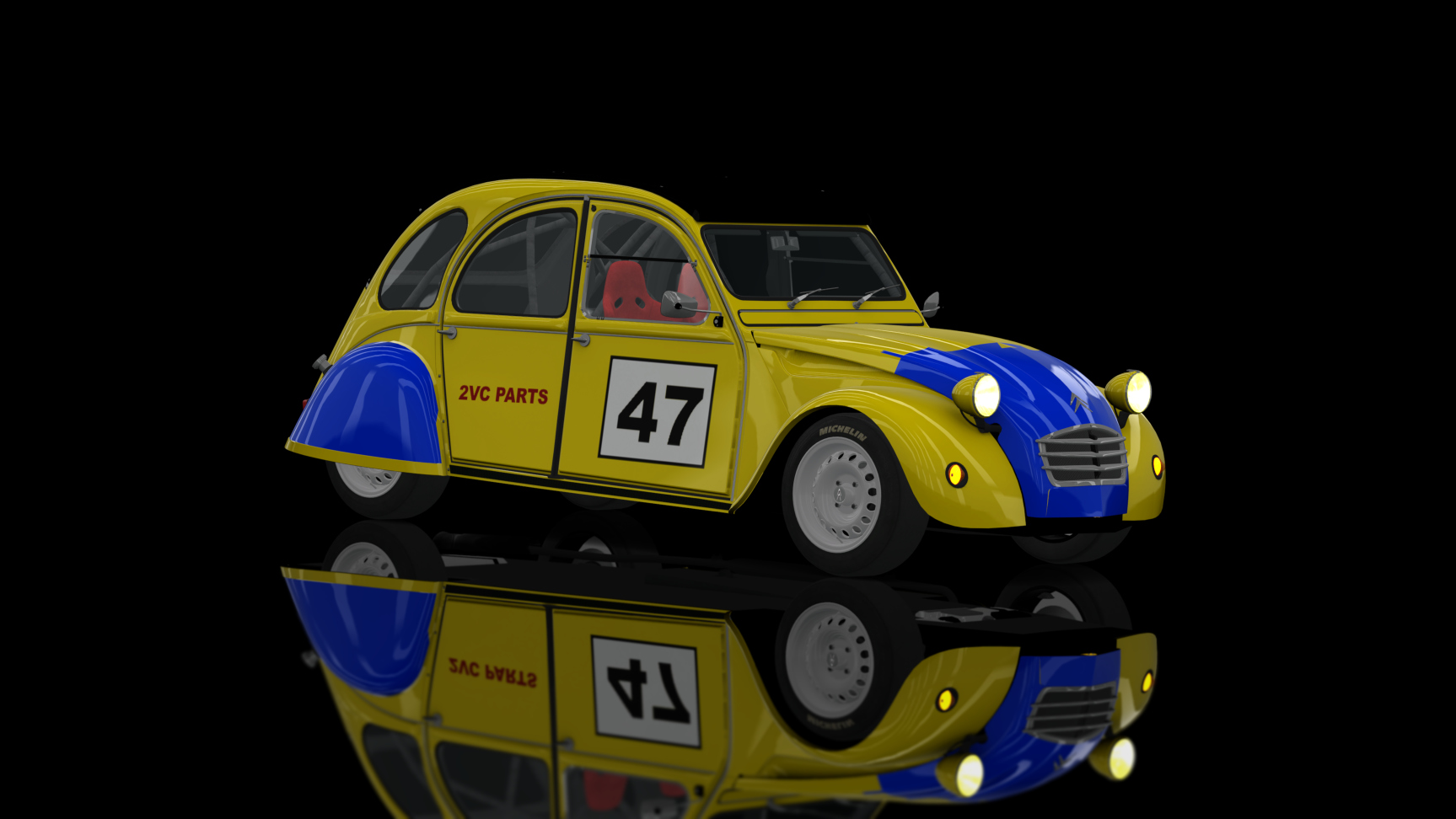 CLASSIC GR.1 - Citroen 2CV 1970, skin k