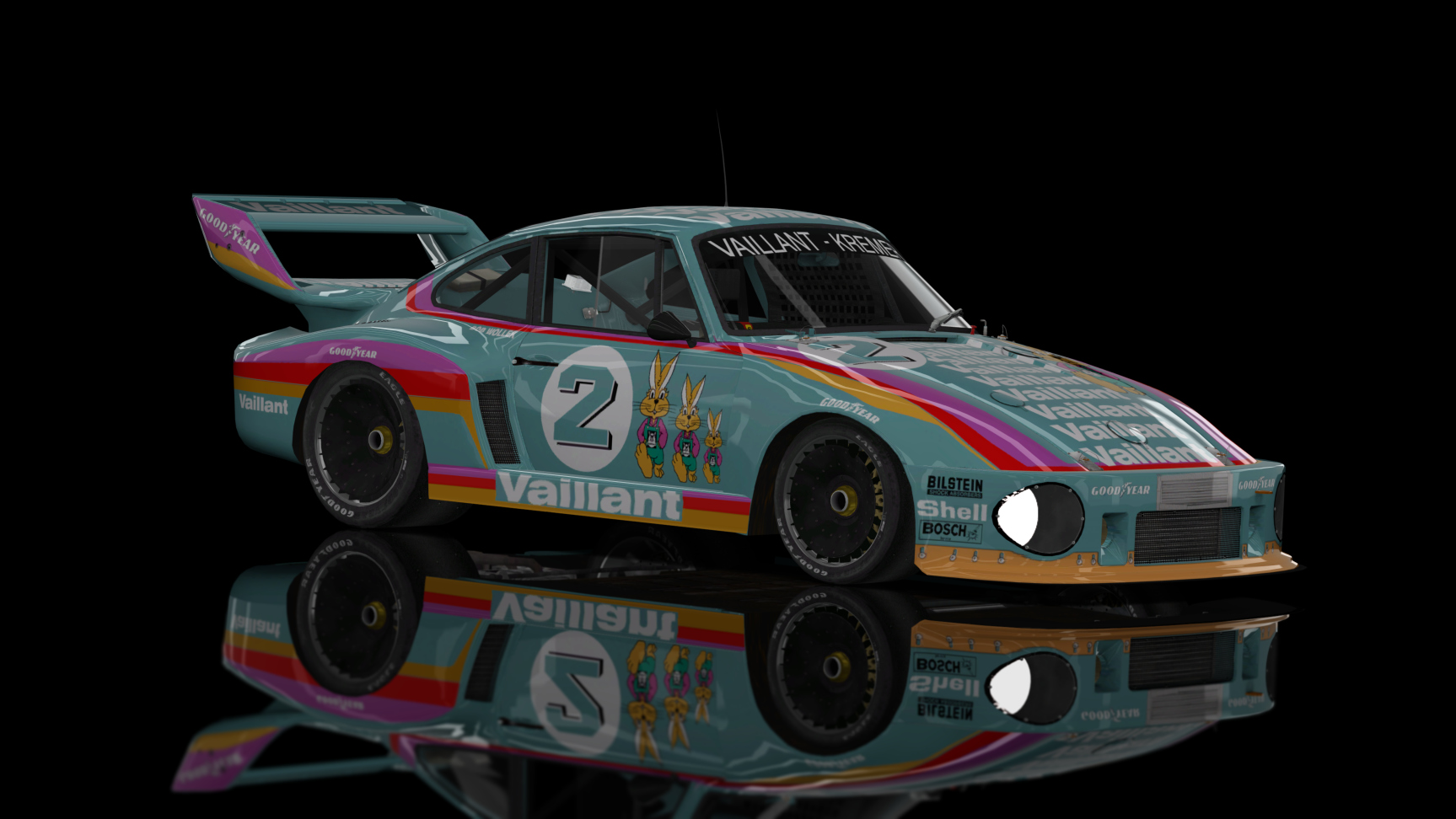 CLASSIC GR.5 - Porsche 935 K2 3.0 2 1977, skin 002_VAILANT_KREMER