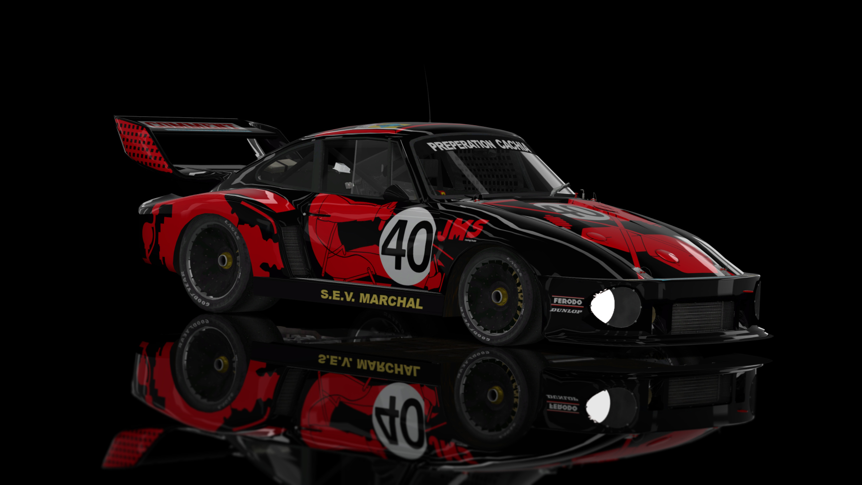 CLASSIC GR.5 - Porsche 935 K2 3.0 2 1977, skin 040B_JMS_15