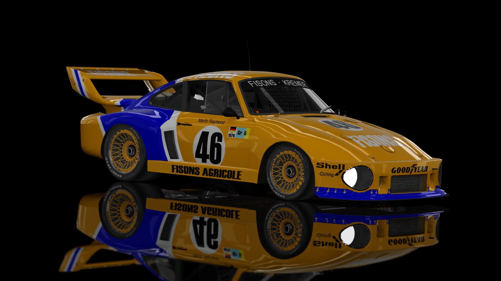 CLASSIC GR.5 - Porsche 935 K2 3.0 2 1977, skin 046_FISONS_16