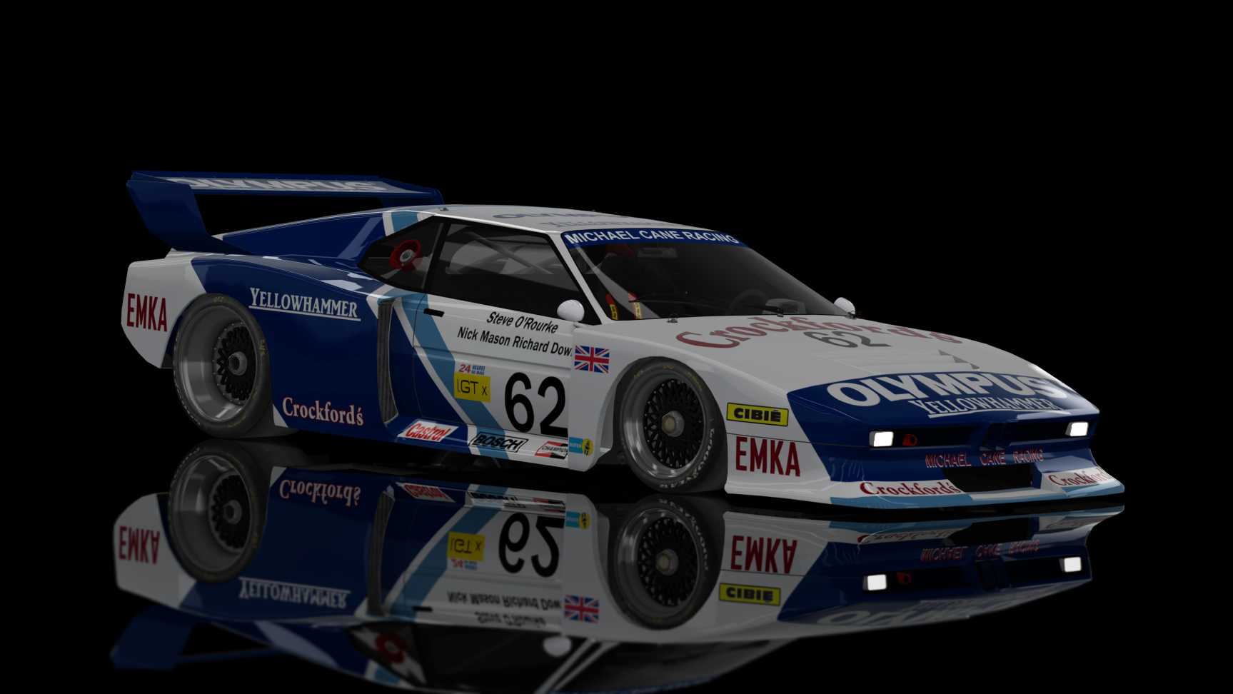 CLASSIC GR.5 - BMW M1 Turbo 1981, skin BMW_M1_EMKA