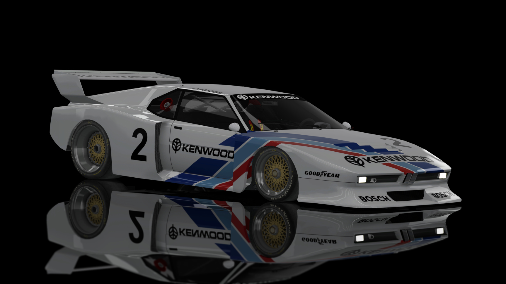 CLASSIC GR.5 - BMW M1 Turbo 1981, skin BMW_M1_KENWOOD