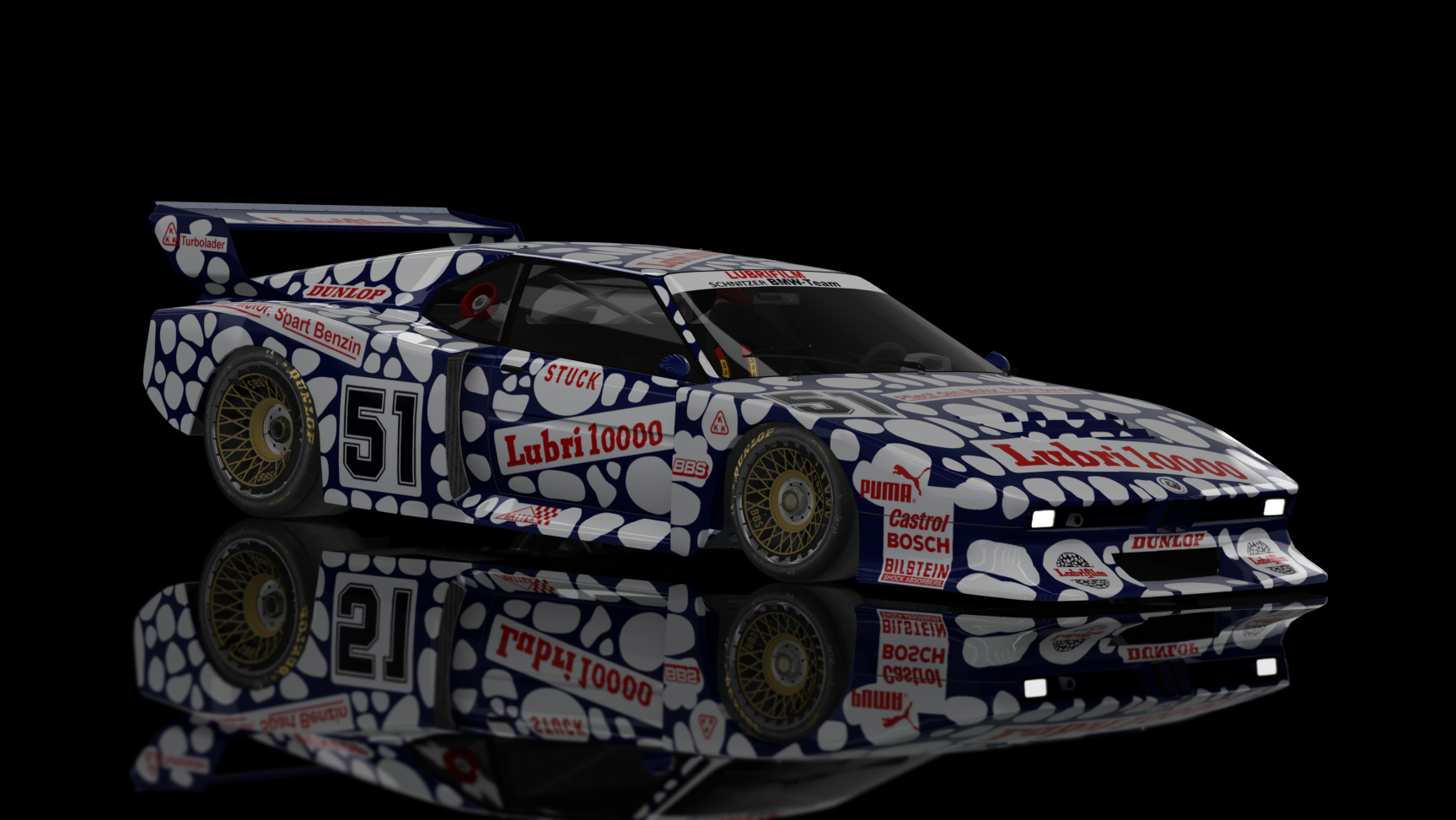 CLASSIC GR.5 - BMW M1 Turbo 1981, skin BMW_M1_LUBRI_10000