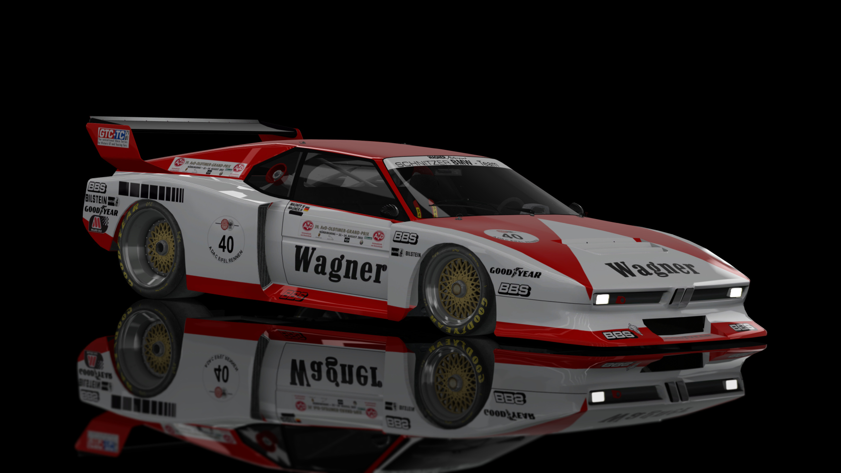 CLASSIC GR.5 - BMW M1 Turbo 1981, skin BMW_M1_WAGNER