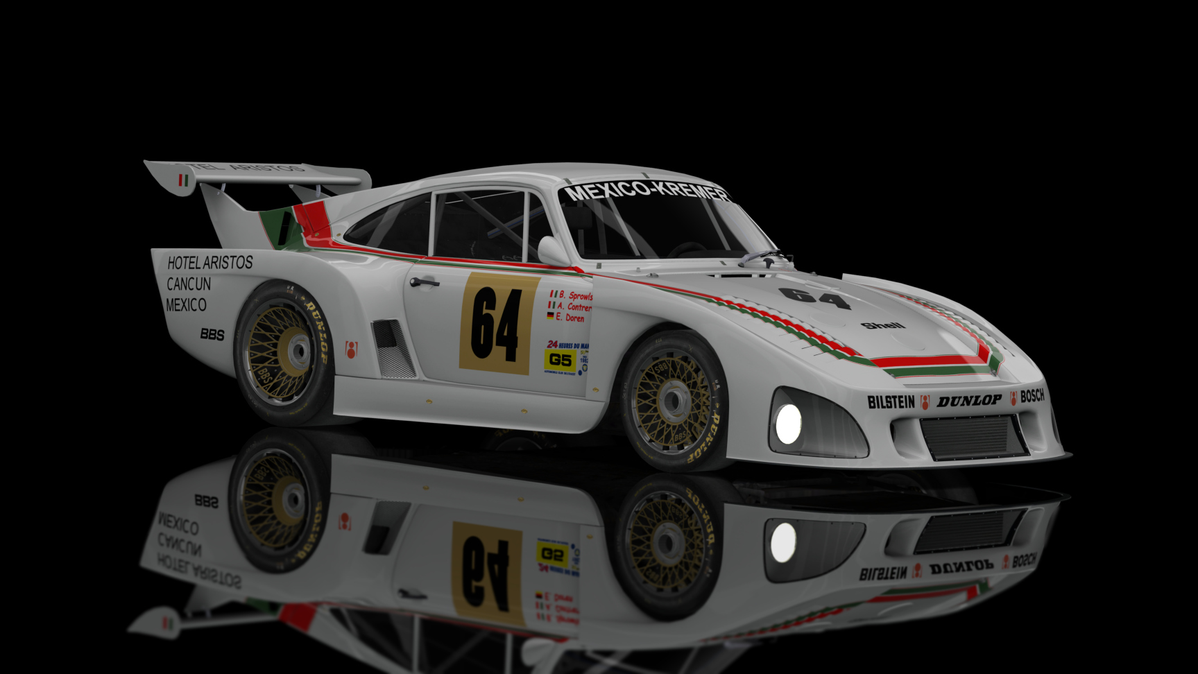 CLASSIC GR.5 - Porsche 935 K3 1 1979, skin 1982_64_doren_contreras_and_sprowls (LM)