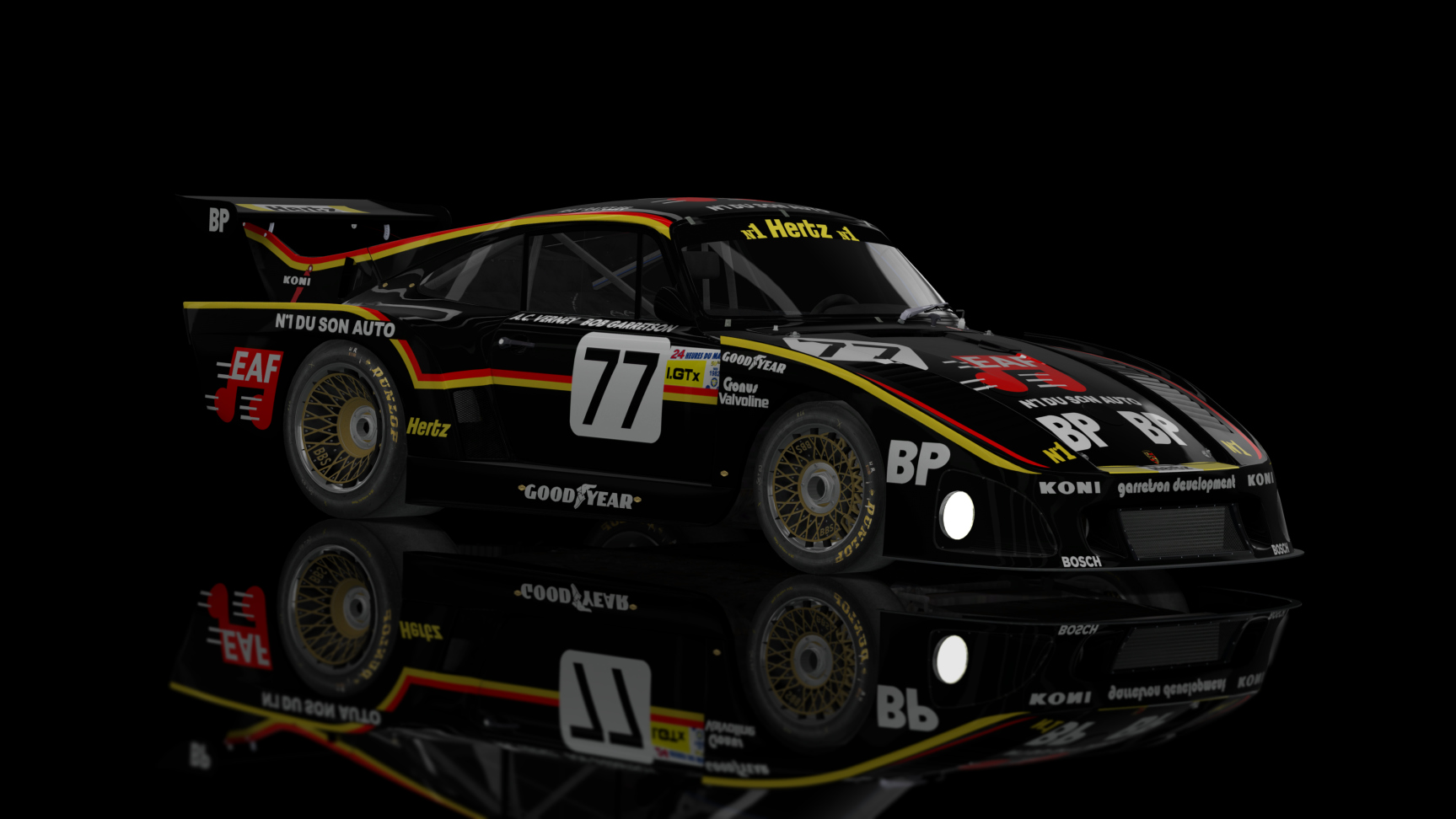 CLASSIC GR.5 - Porsche 935 K3 1 1979, skin 1982_77_garretson_verny_and_ratcliff (LM)