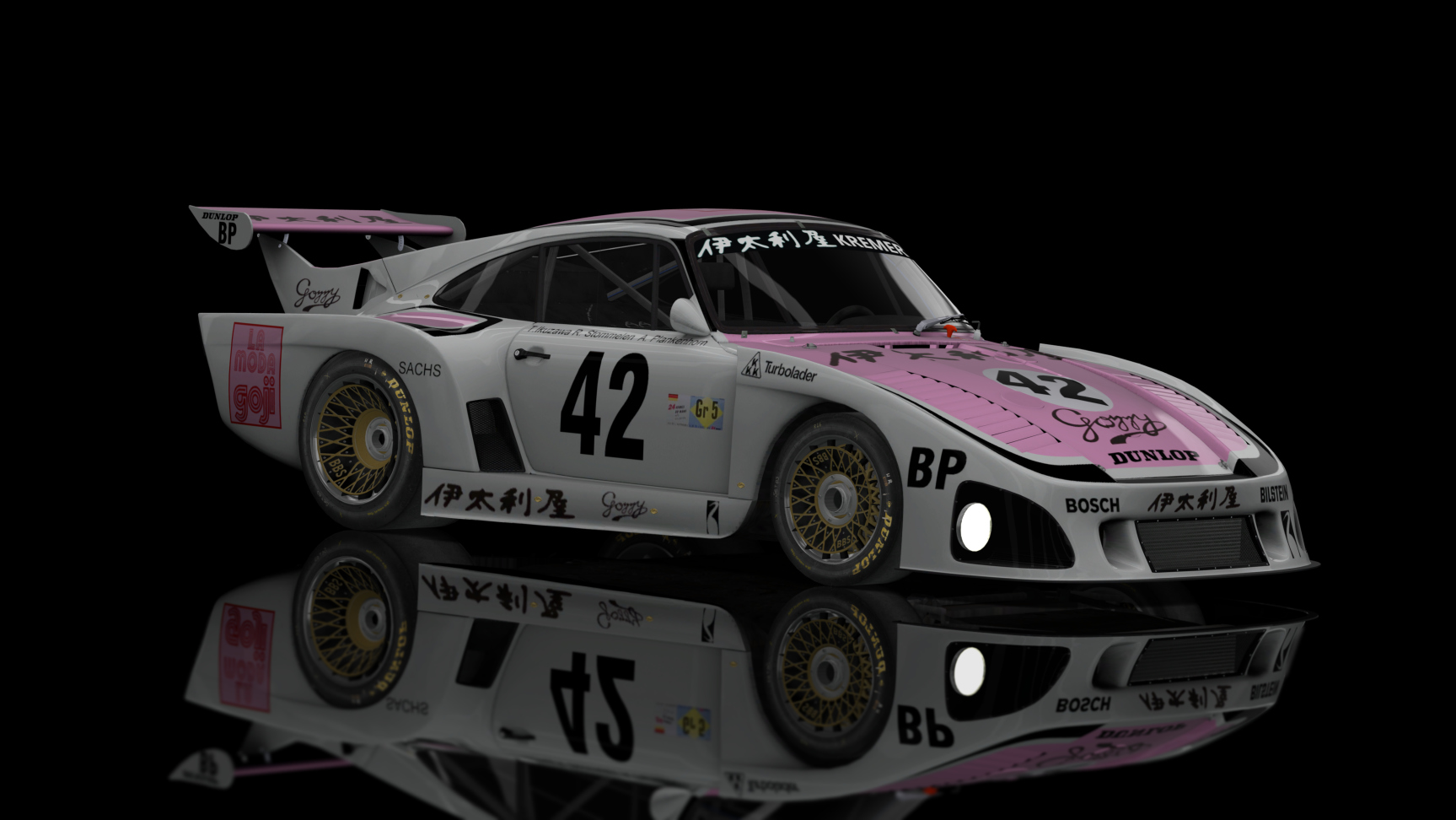 CLASSIC GR.5 - Porsche 935 K3 1 1979, skin Gozzy