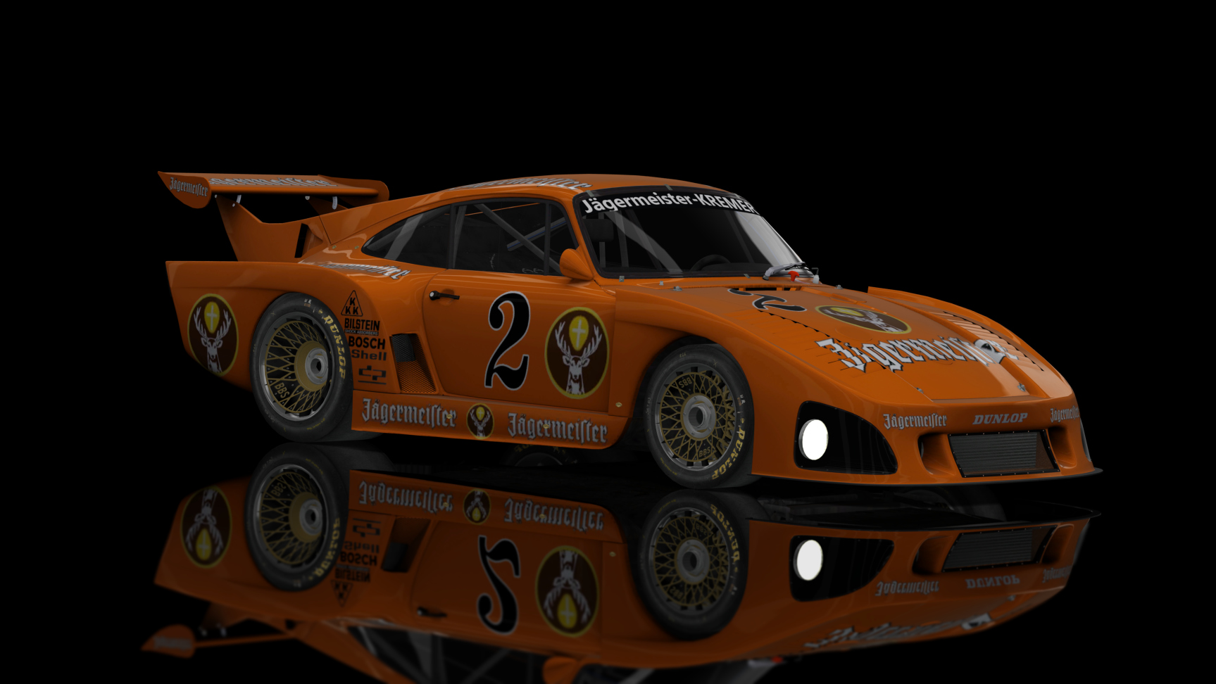 CLASSIC GR.5 - Porsche 935 K3 1 1979, skin Jaegermeister