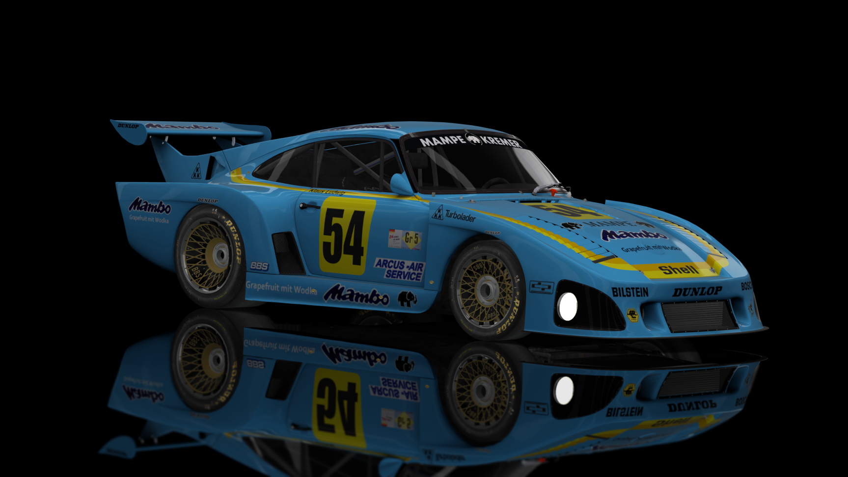 CLASSIC GR.5 - Porsche 935 K3 1 1979, skin MAMPE