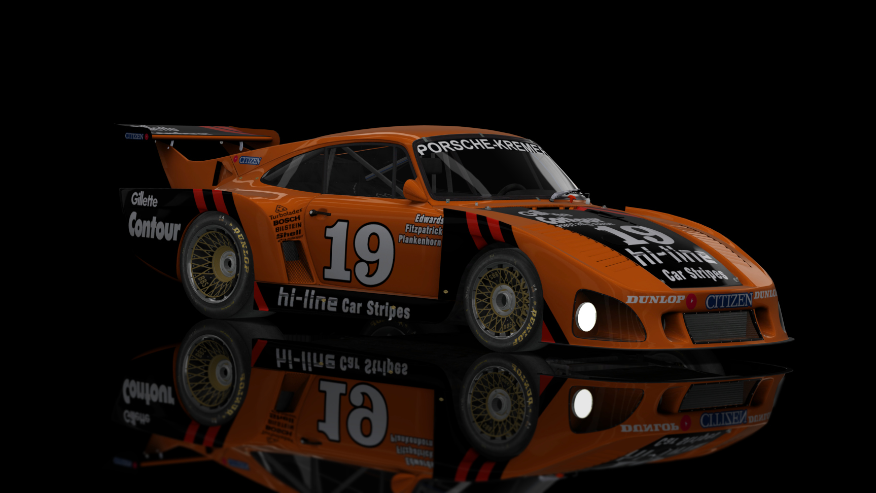 CLASSIC GR.5 - Porsche 935 K3 1 1979, skin SILVERSTONE