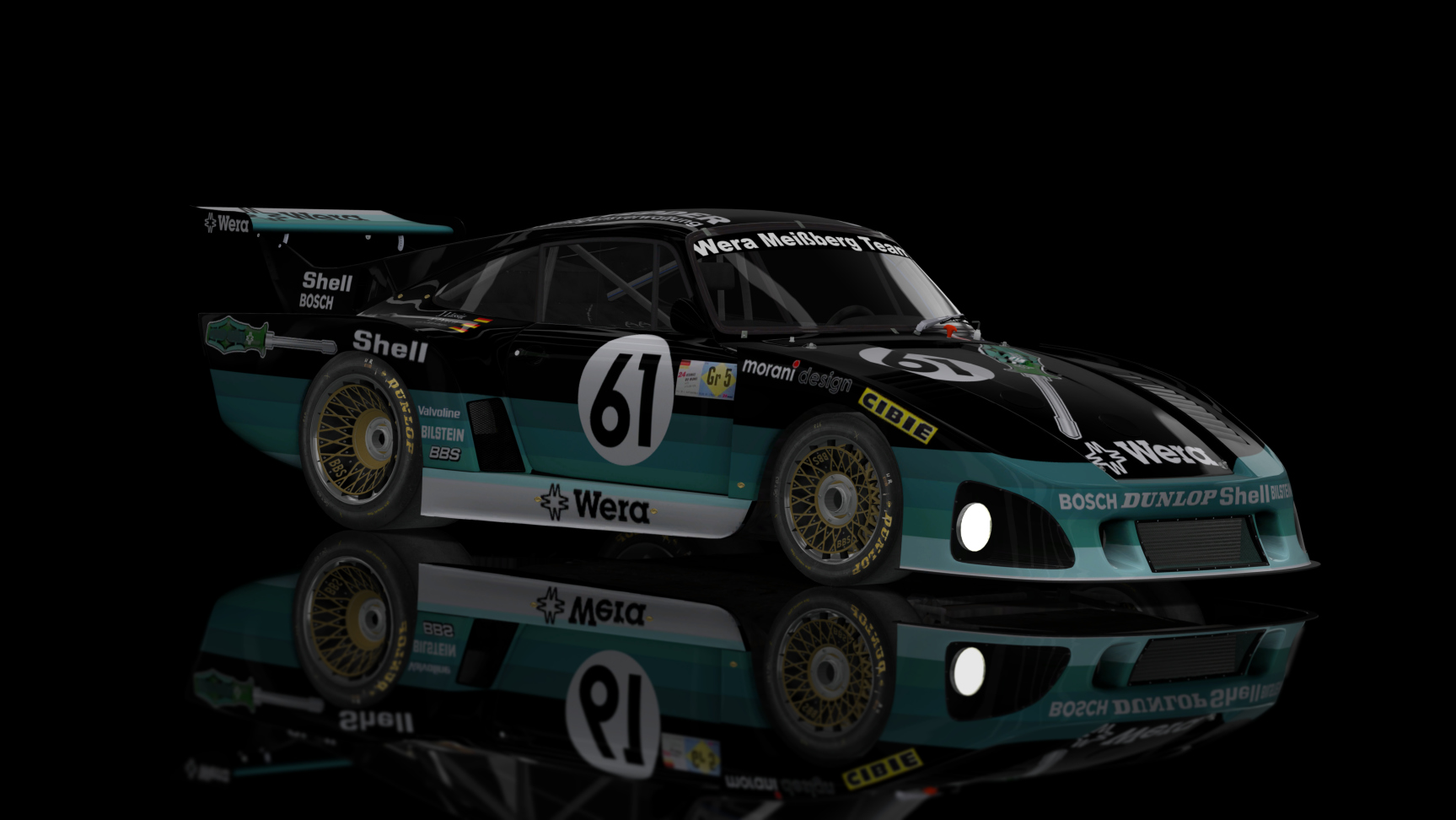 CLASSIC GR.5 - Porsche 935 K3 1 1979, skin WERA