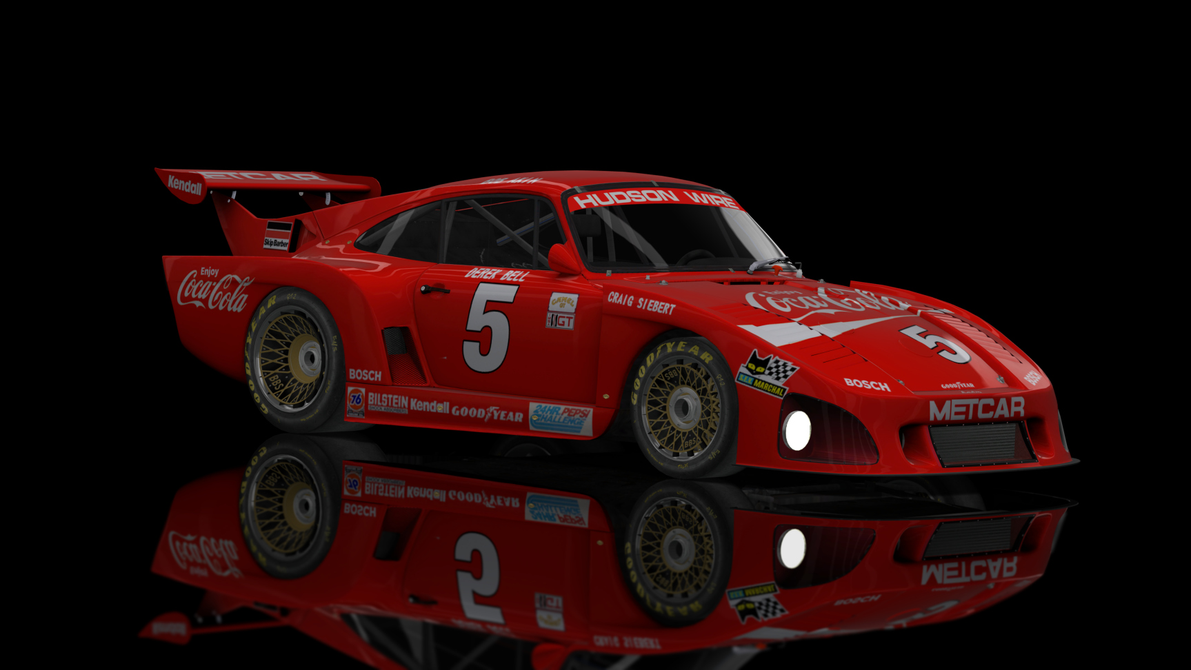 CLASSIC GR.5 - Porsche 935 K3 1 1979, skin coca