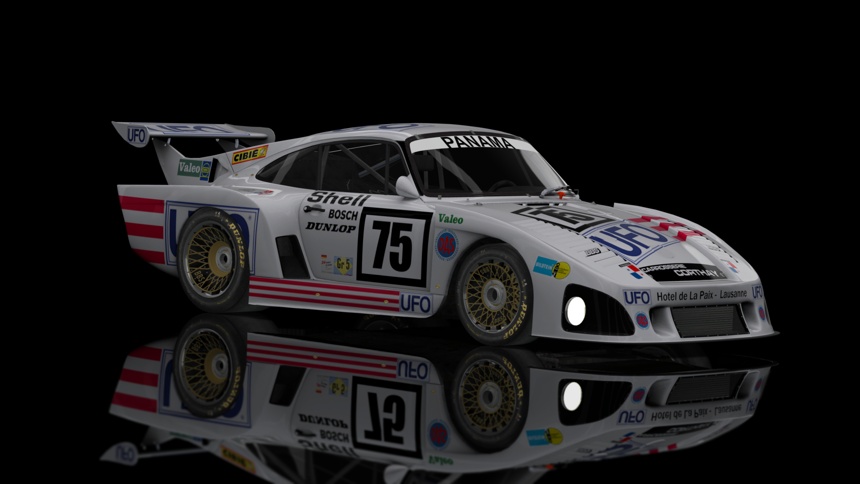 CLASSIC GR.5 - Porsche 935 K3 1 1979, skin ufo