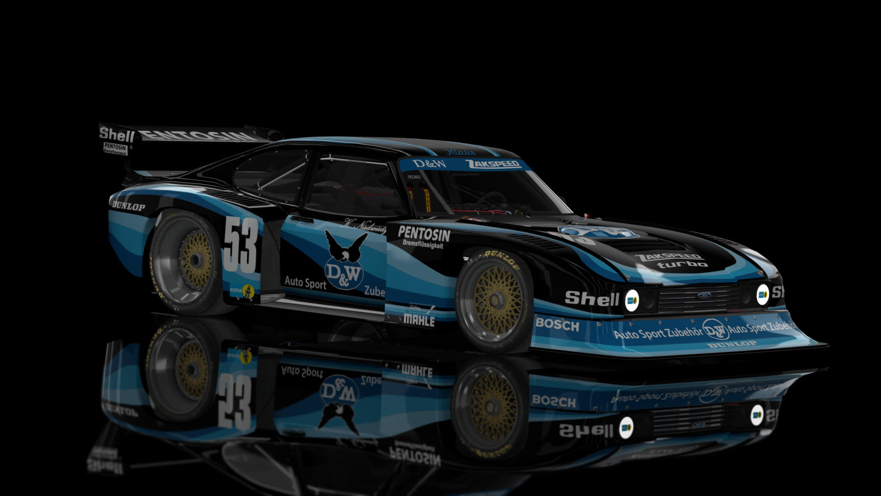 CLASSIC GR.5 - Ford Capri Turbo 1980, skin FORD_CAPRI_DW_SW_053