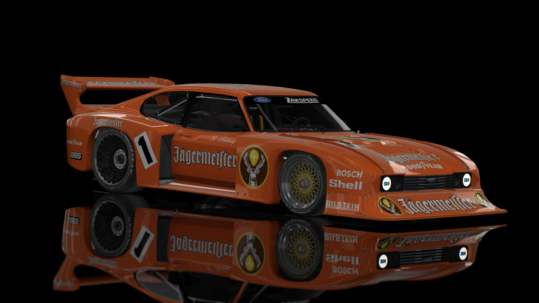 CLASSIC GR.5 - Ford Capri Turbo 1980, skin FORD_CAPRI_JAEGER_001B