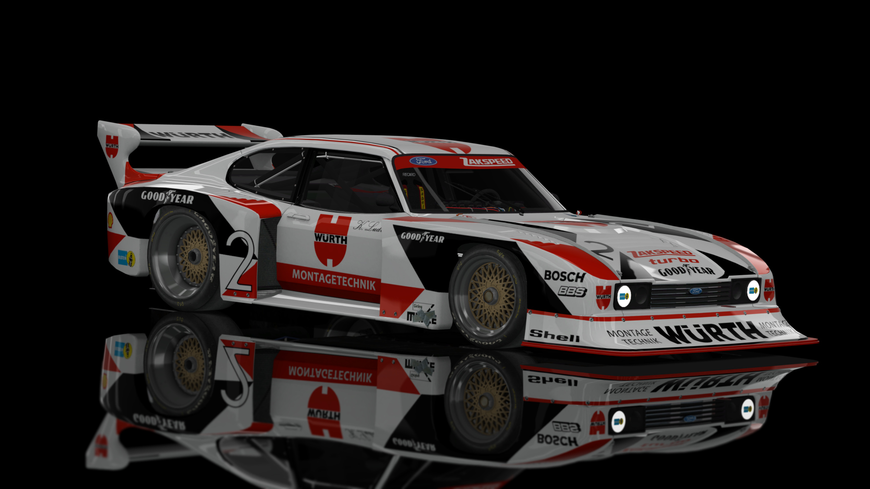 CLASSIC GR.5 - Ford Capri Turbo 1980, skin FORD_CAPRI_WUERTH_002