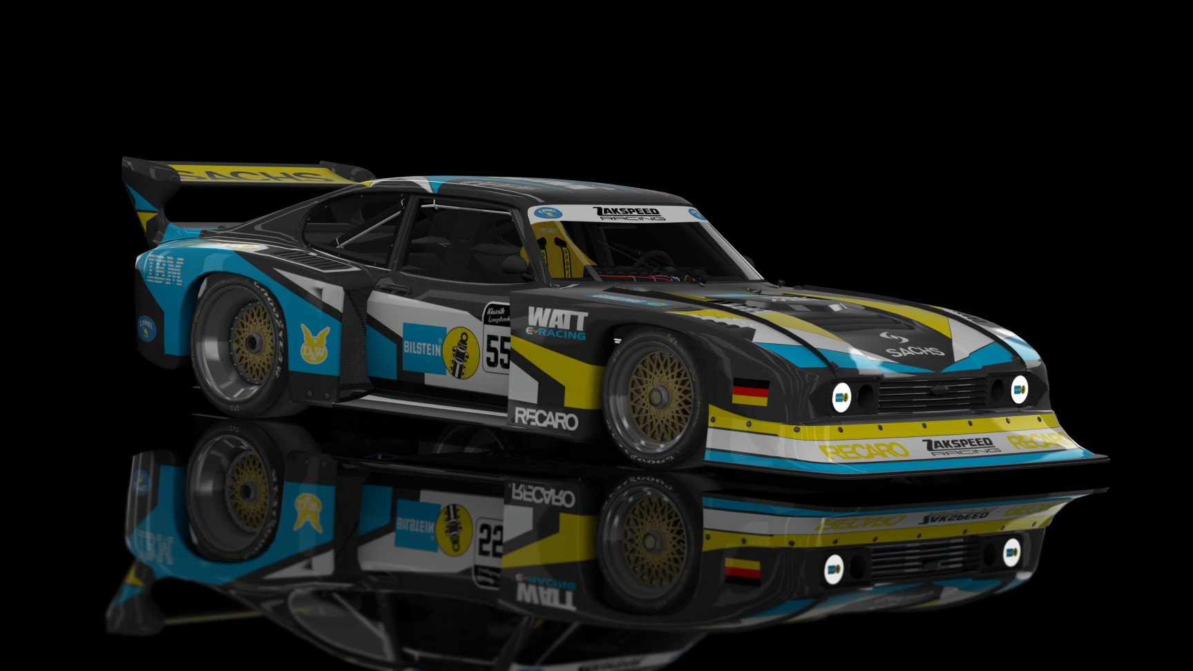 CLASSIC GR.5 - Ford Capri Turbo 1980, skin NBR12_CLASSIC2023_GR5_555