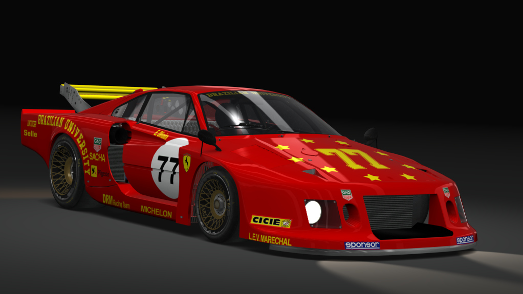 DRM - Ferrari 308 GTB Turbo 2 80, skin 77