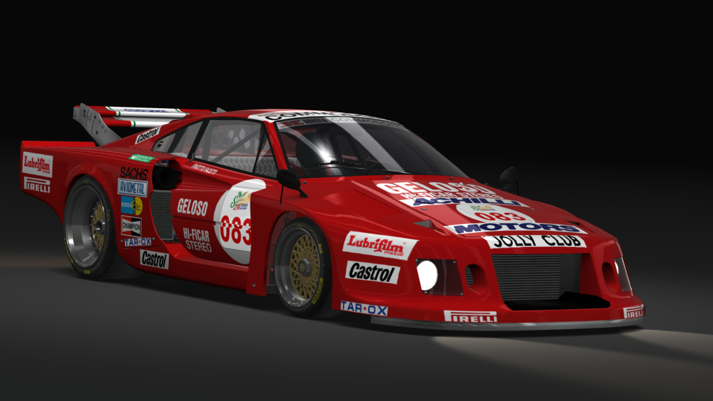 DRM - Ferrari 308 GTB Turbo 2 80, skin ACF HLM1 GR5 #083