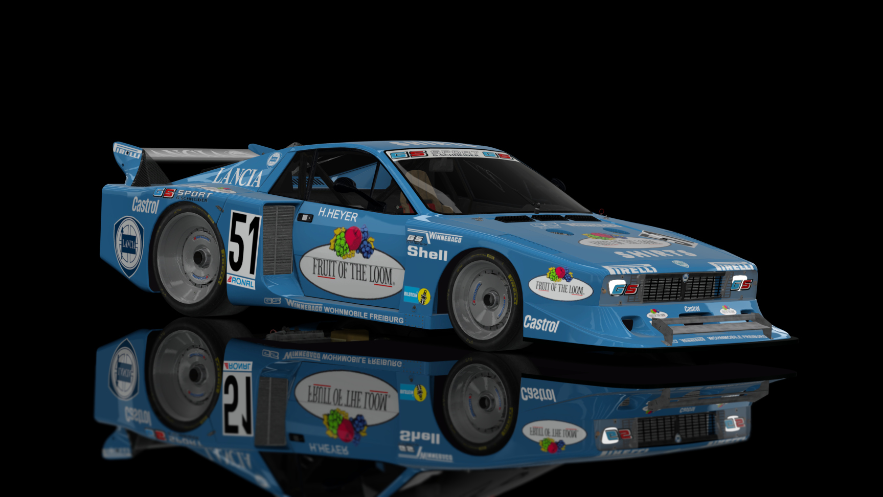 CLASSIC GR.5 - Lancia Beta Montecarlo Turbo 1980, skin FRUIT_51