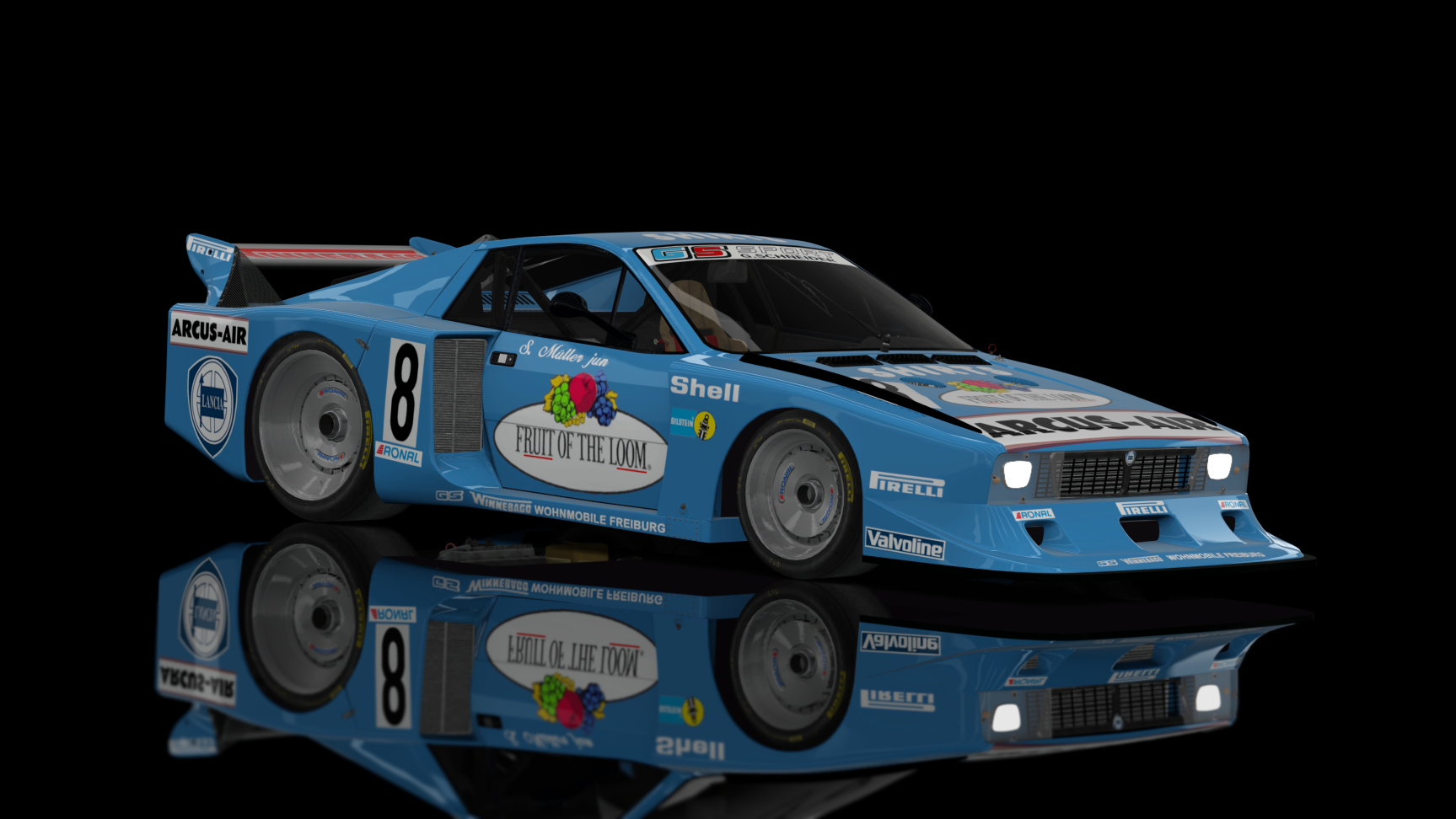 CLASSIC GR.5 - Lancia Beta Montecarlo Turbo 1980, skin FRUIT_8