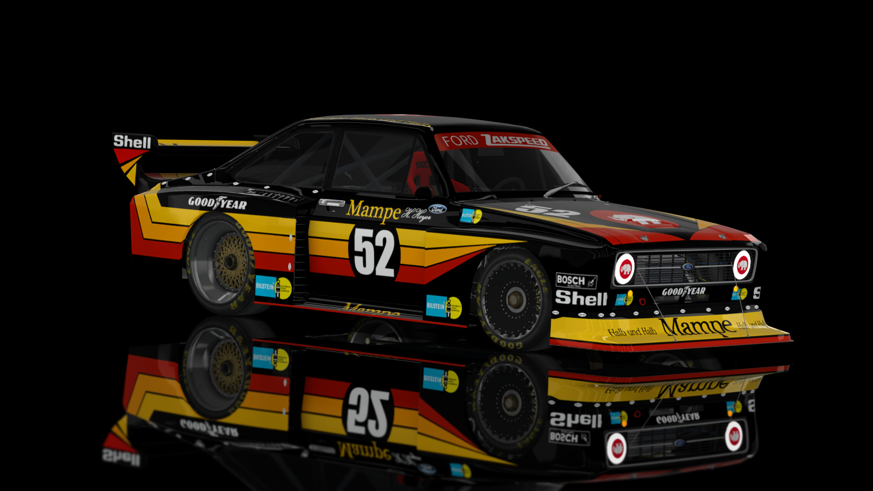 CLASSIC GR.5 - Ford Escort II RS Turbo 1978, skin Zakspeed_Mampe_52