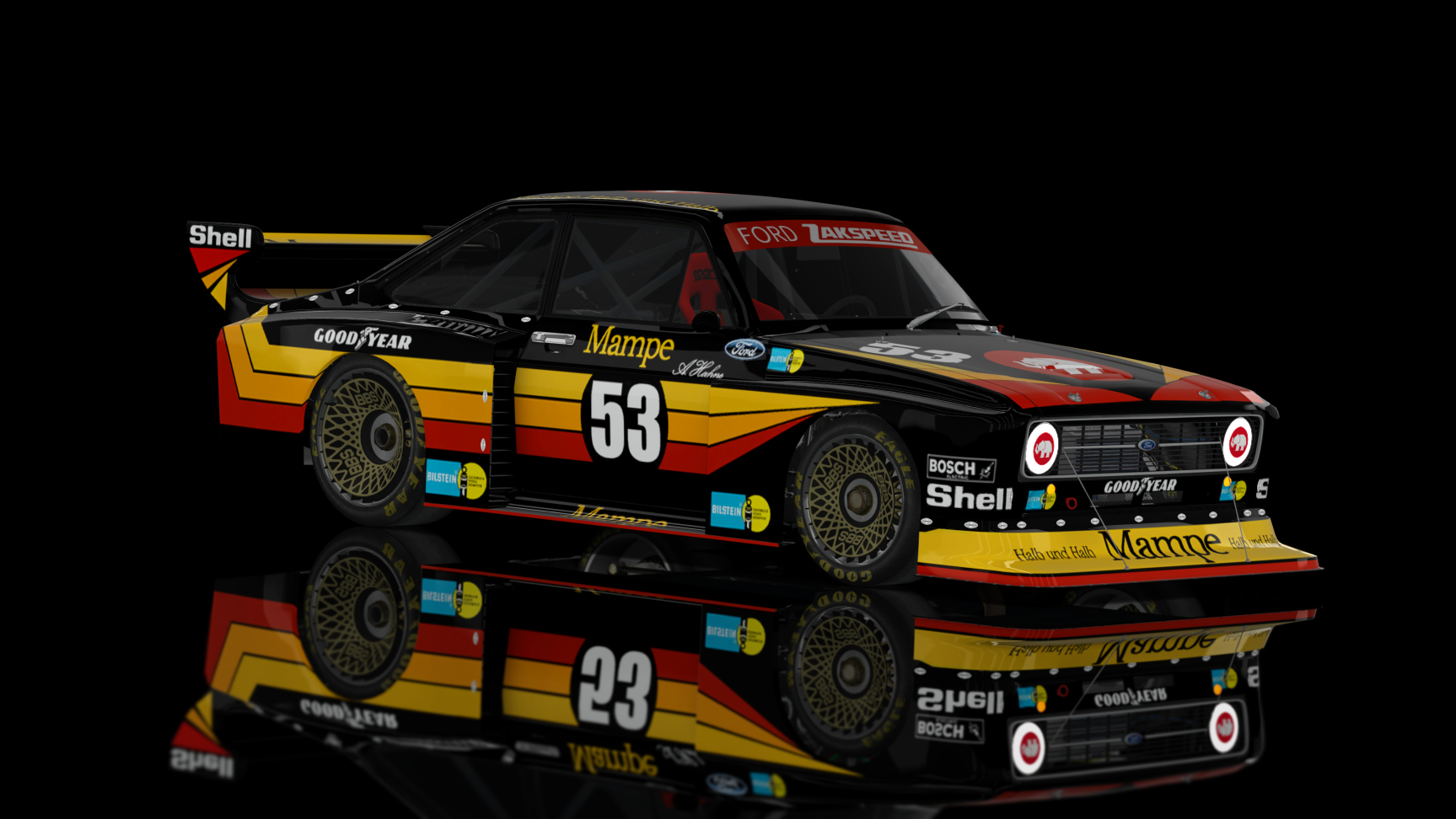 CLASSIC GR.5 - Ford Escort II RS Turbo 1978, skin Zakspeed_Mampe_53