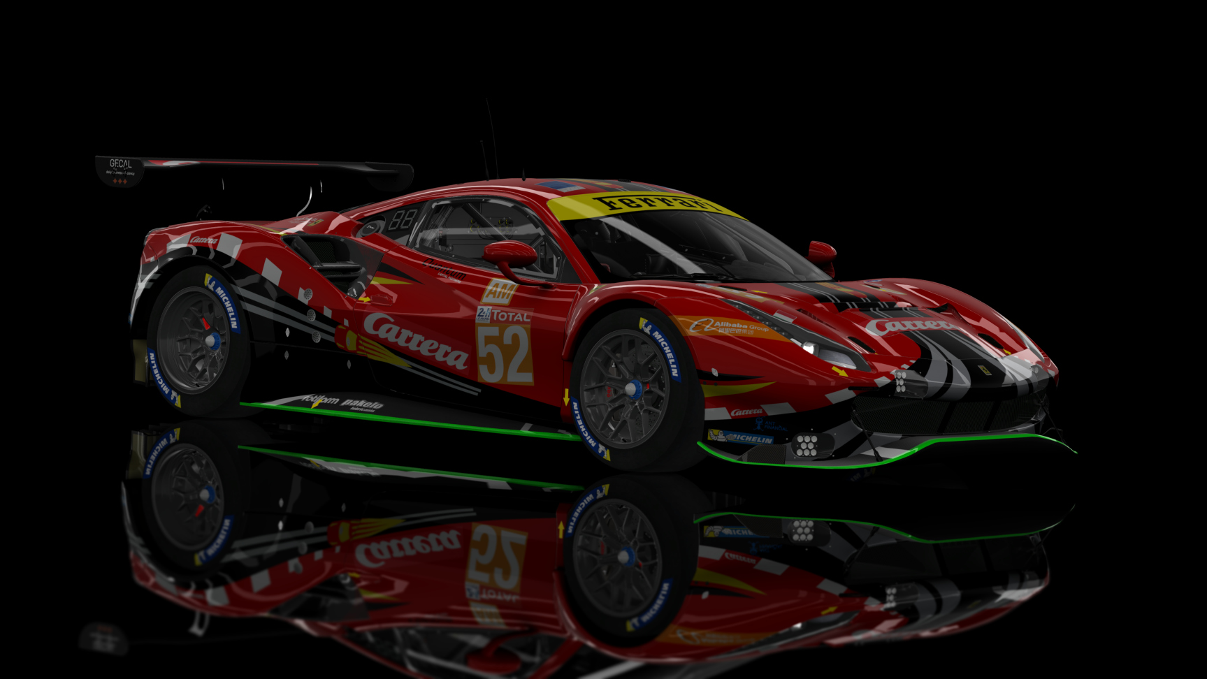 GTE 2 - Ferrari 488 GTE EVO 2019, skin AF Corse #52 2020