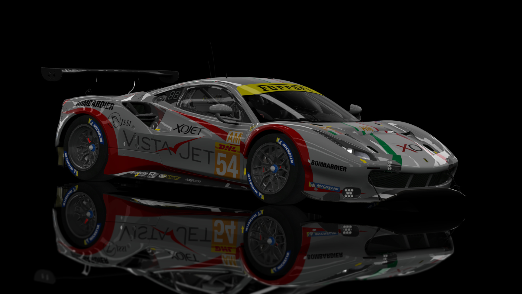 GTE 2 - Ferrari 488 GTE EVO 2019, skin AF Corse #54 2020