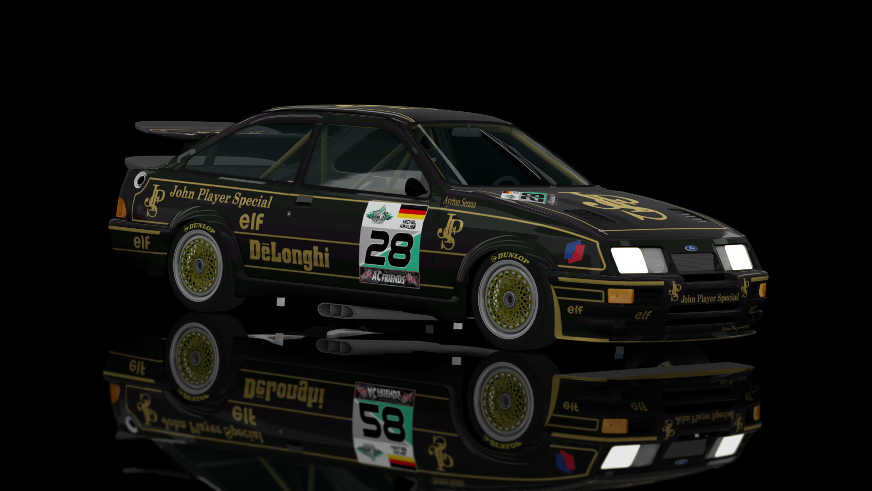 CLASSIC GR.A - Ford Sierra RS500 DTM 1990, skin #28_Krause