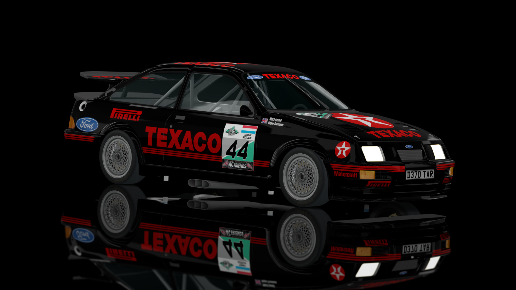 CLASSIC GR.A - Ford Sierra RS500 DTM 1990, skin #44_Azzolin