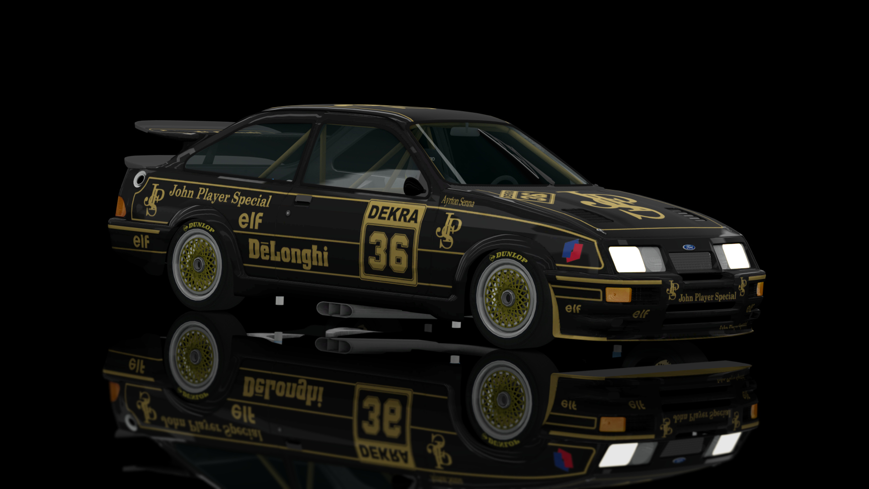 CLASSIC GR.A - Ford Sierra RS500 DTM 1990, skin JPS_36