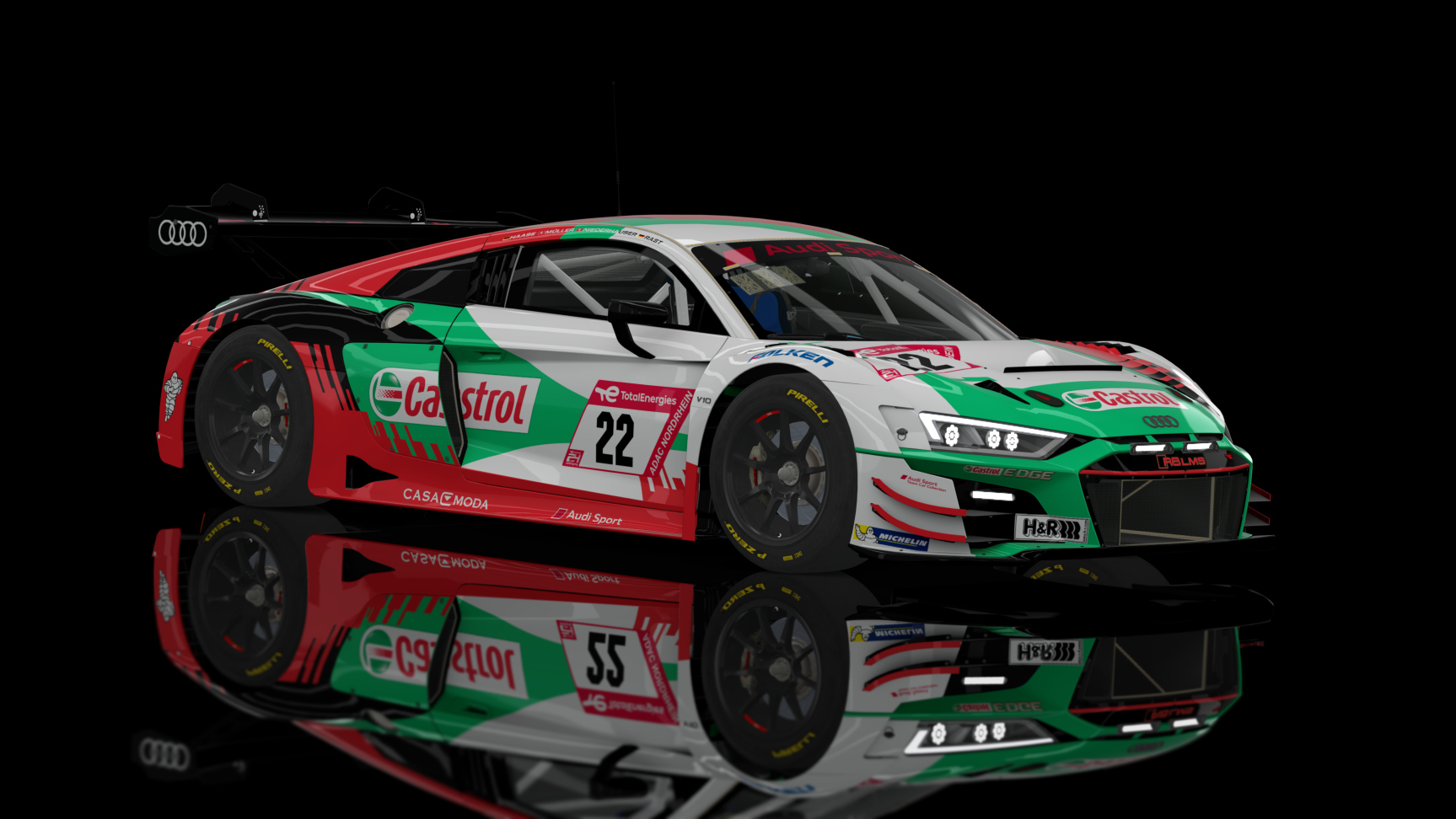 GT3 EVO - Audi R8 LMS EVO II 2021 FSR, skin Car_Collection_#22_2022