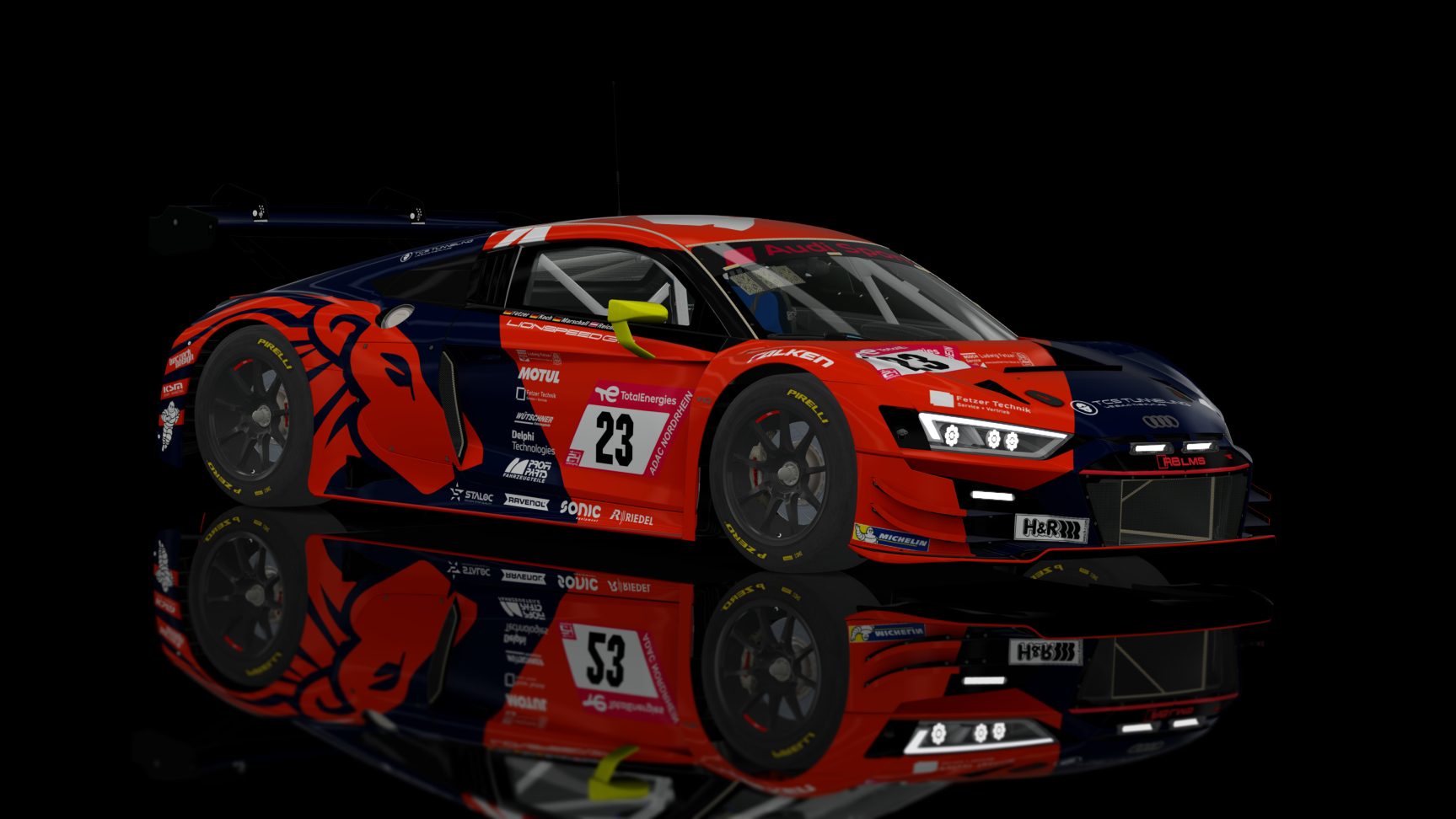 GT3 EVO - Audi R8 LMS EVO II 2021 FSR, skin Car_Collection_#23_2022