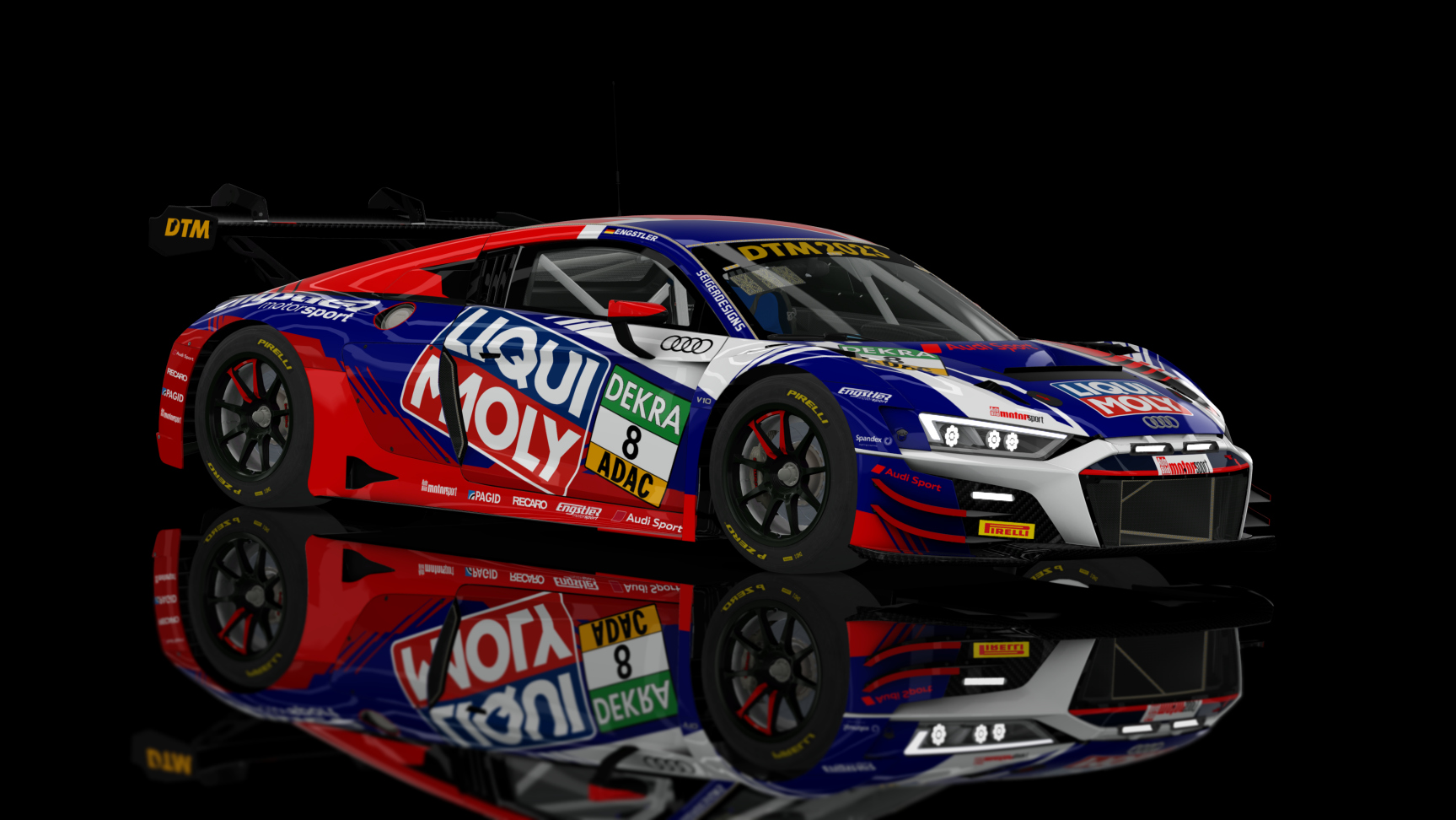 GT3 EVO - Audi R8 LMS EVO II 2021 FSR, skin DTM_2023_Engstler 8