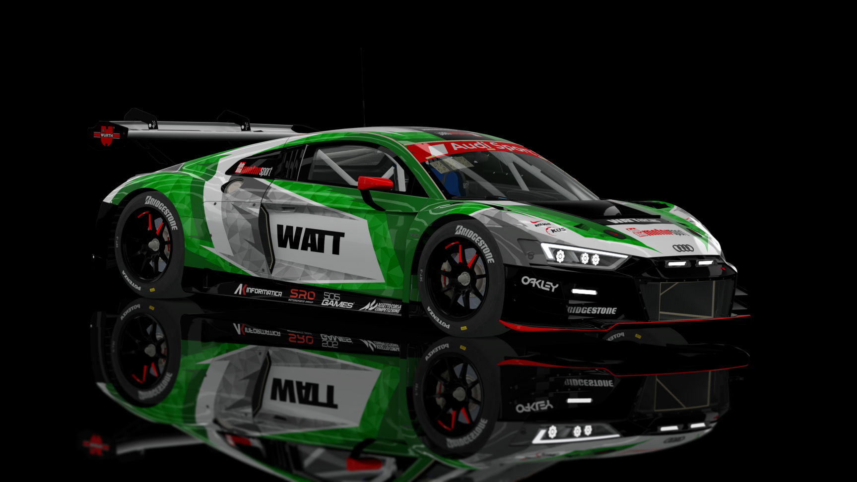 GT3 EVO - Audi R8 LMS EVO II 2021 FSR, skin NBR24_RACE2023_GT3_023