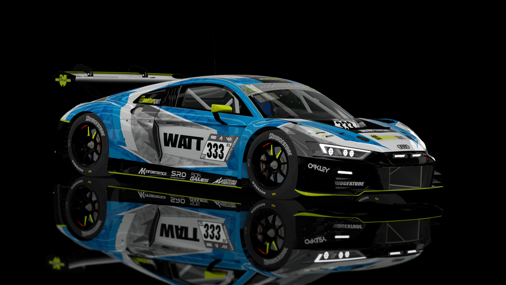 GT3 EVO - Audi R8 LMS EVO II 2021 FSR, skin NBR24_RACE2023_GT3_333-2