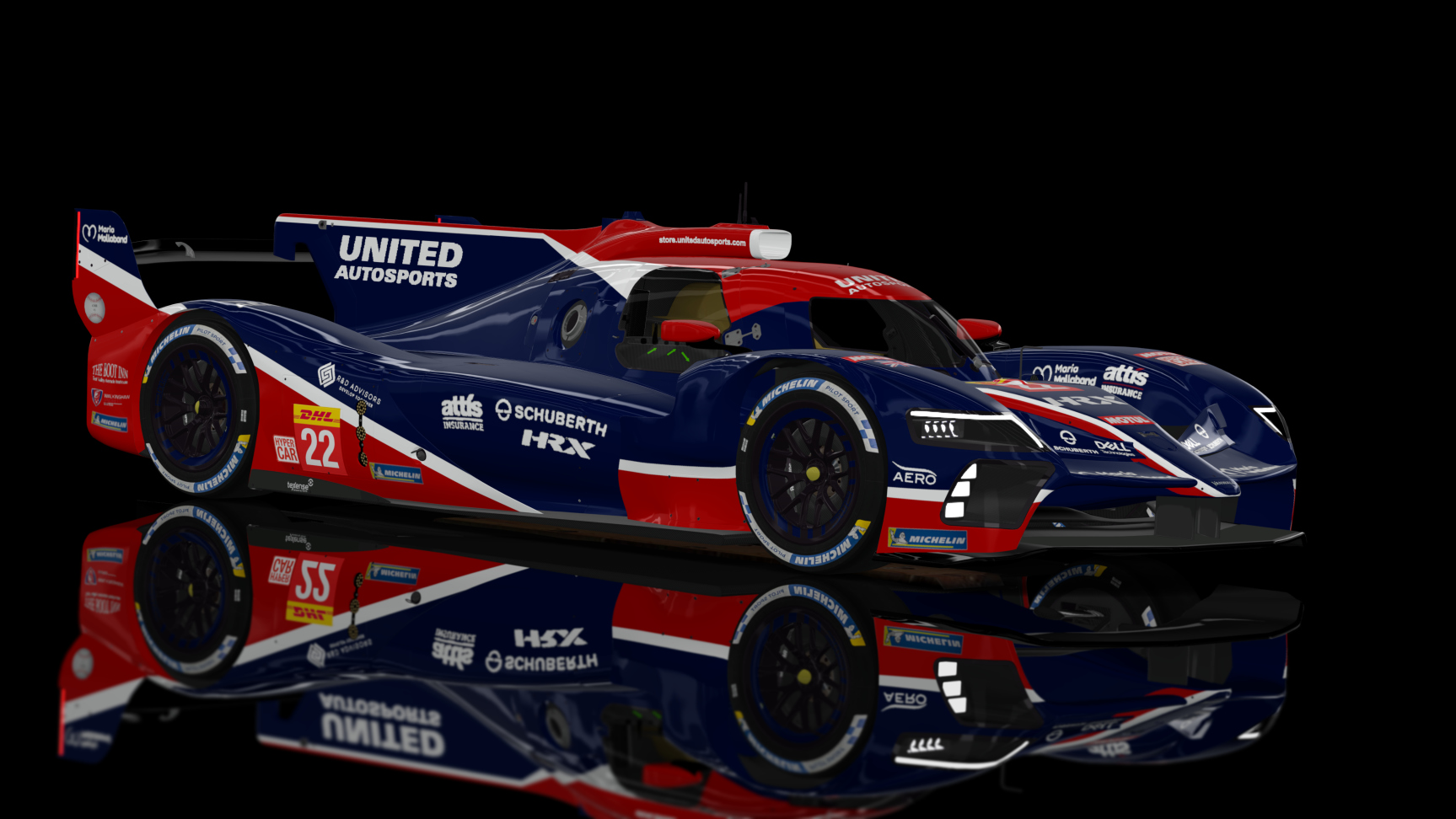 LMH - Vanwall Vandervell 2023, skin United_Autosports_22