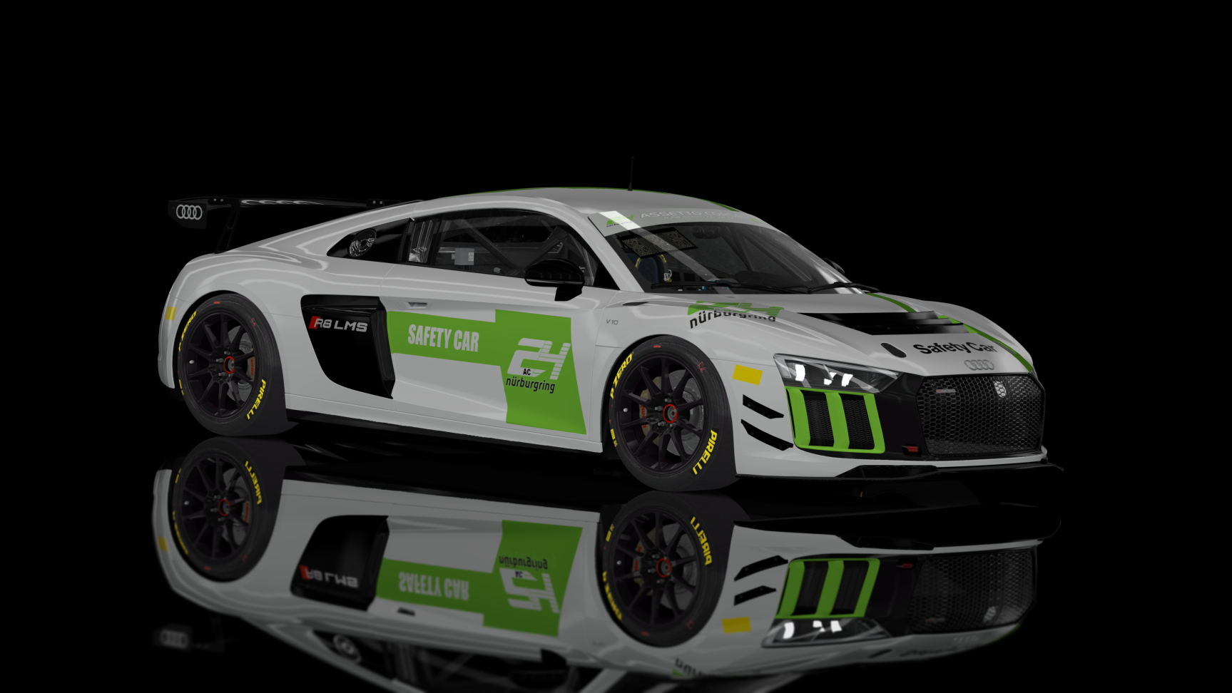 ACFGT4 - Audi R8 LMS 2018, skin AC_NBR_24h_Safetycar