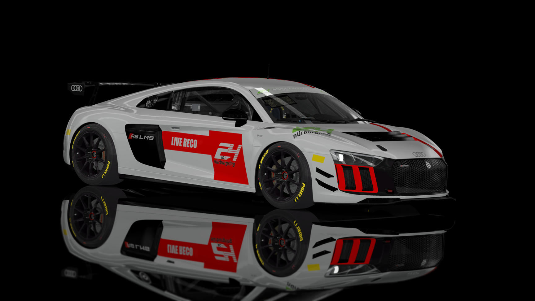 ACFGT4 - Audi R8 LMS 2018, skin NBR24_LiveReco