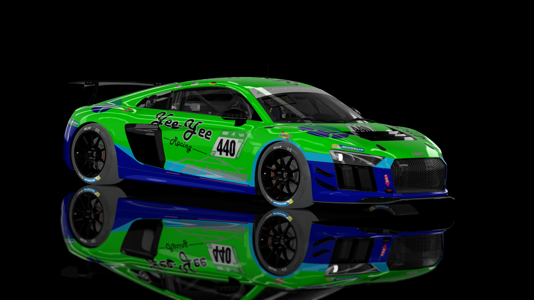 ACFGT4 - Audi R8 LMS 2018, skin NBR24_RACE2022_GT4_440