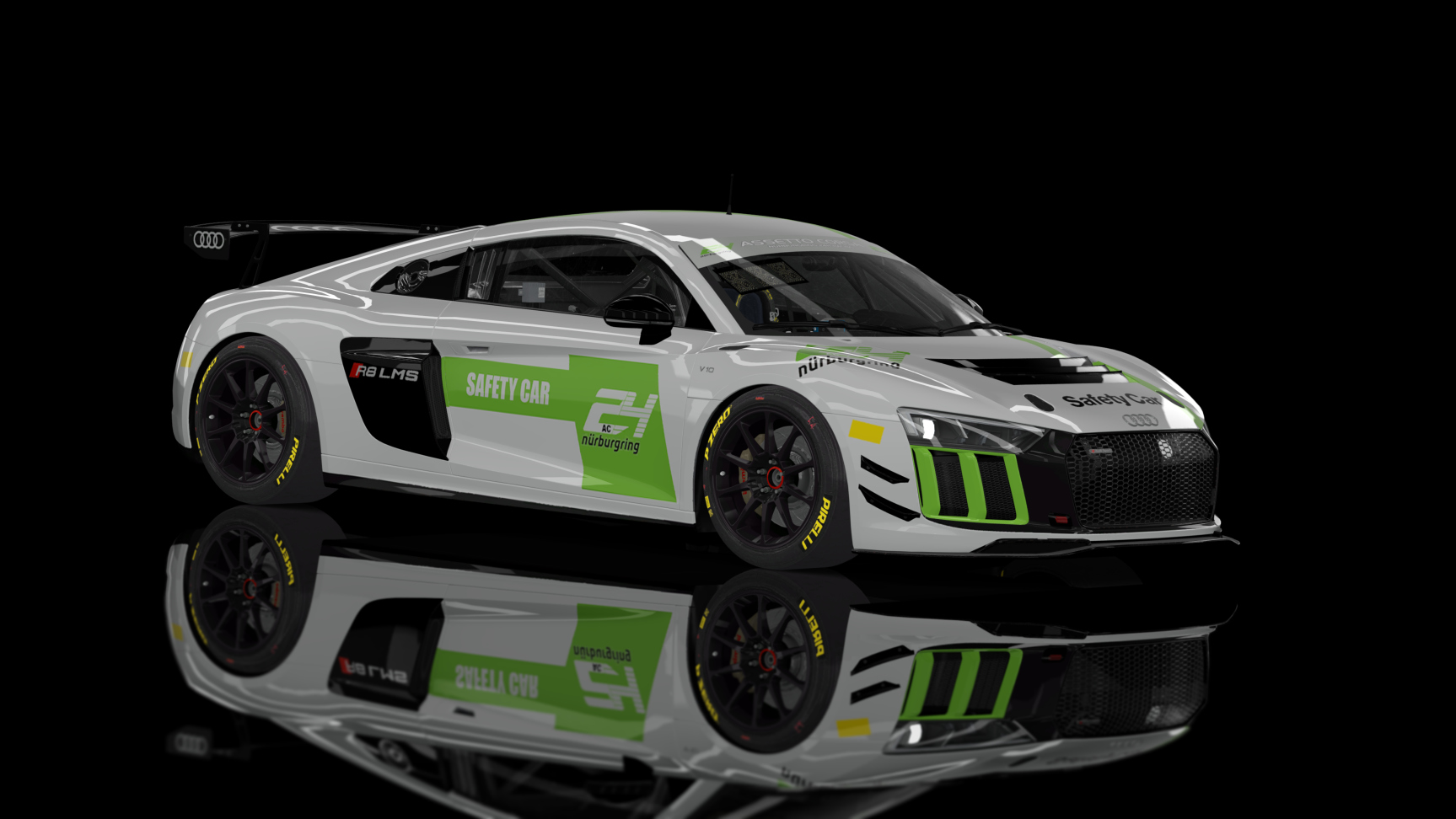 ACFGT4 - Audi R8 LMS 2018, skin NBR24_Safetycar