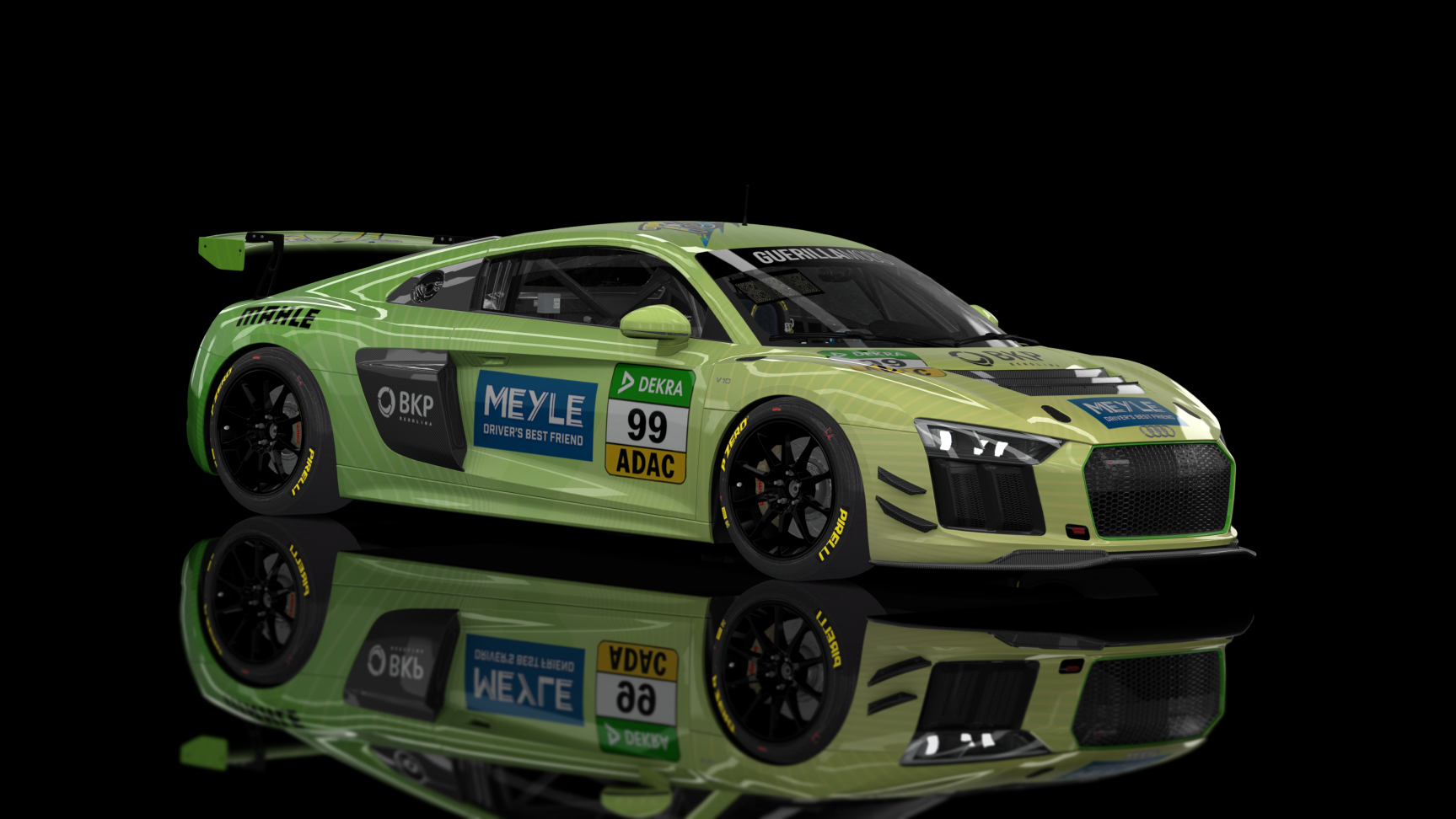 ACFGT4 - Audi R8 LMS 2018, skin t3