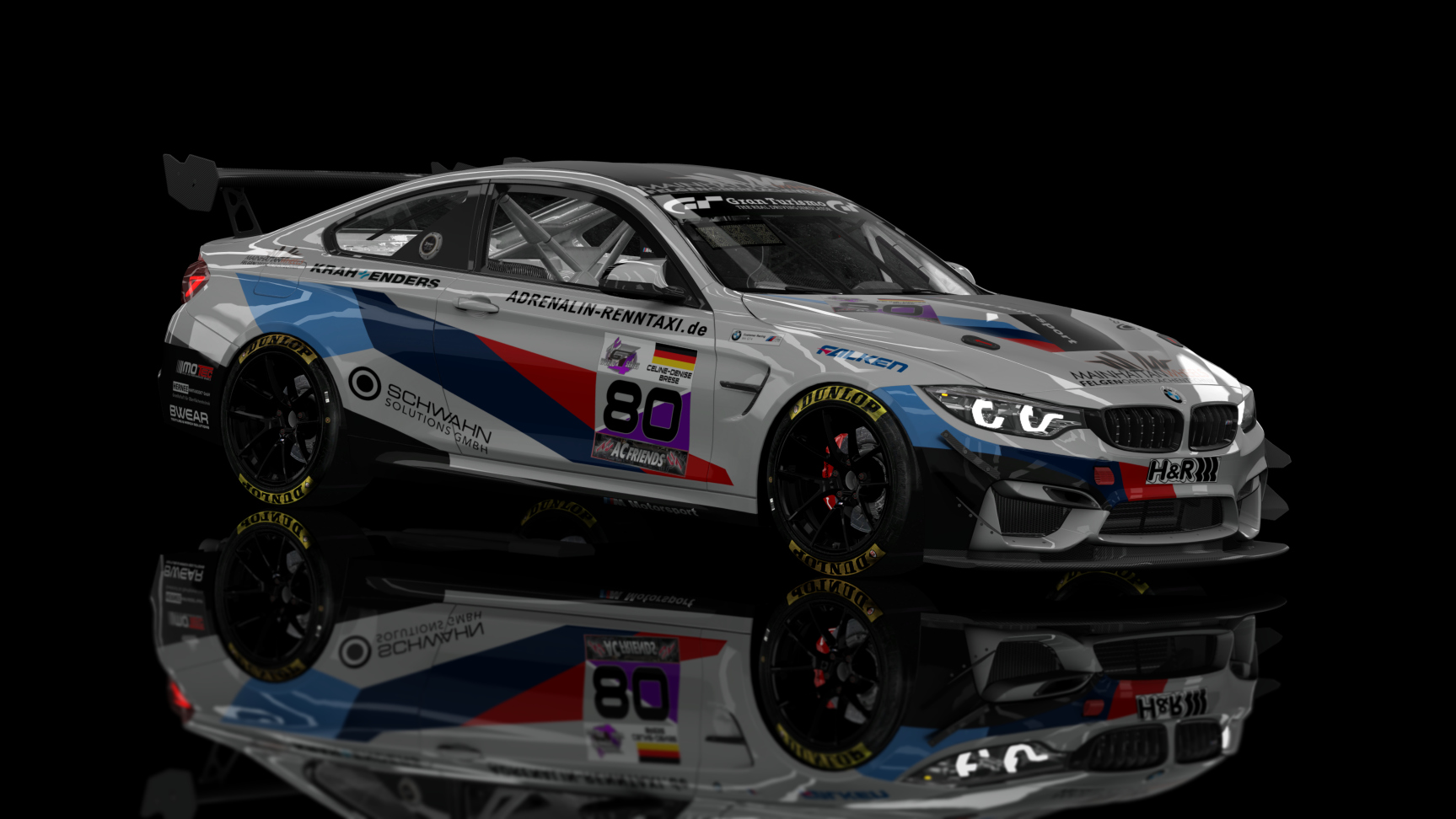 ACFGT4 - BMW M4 2018, skin #80_Brese