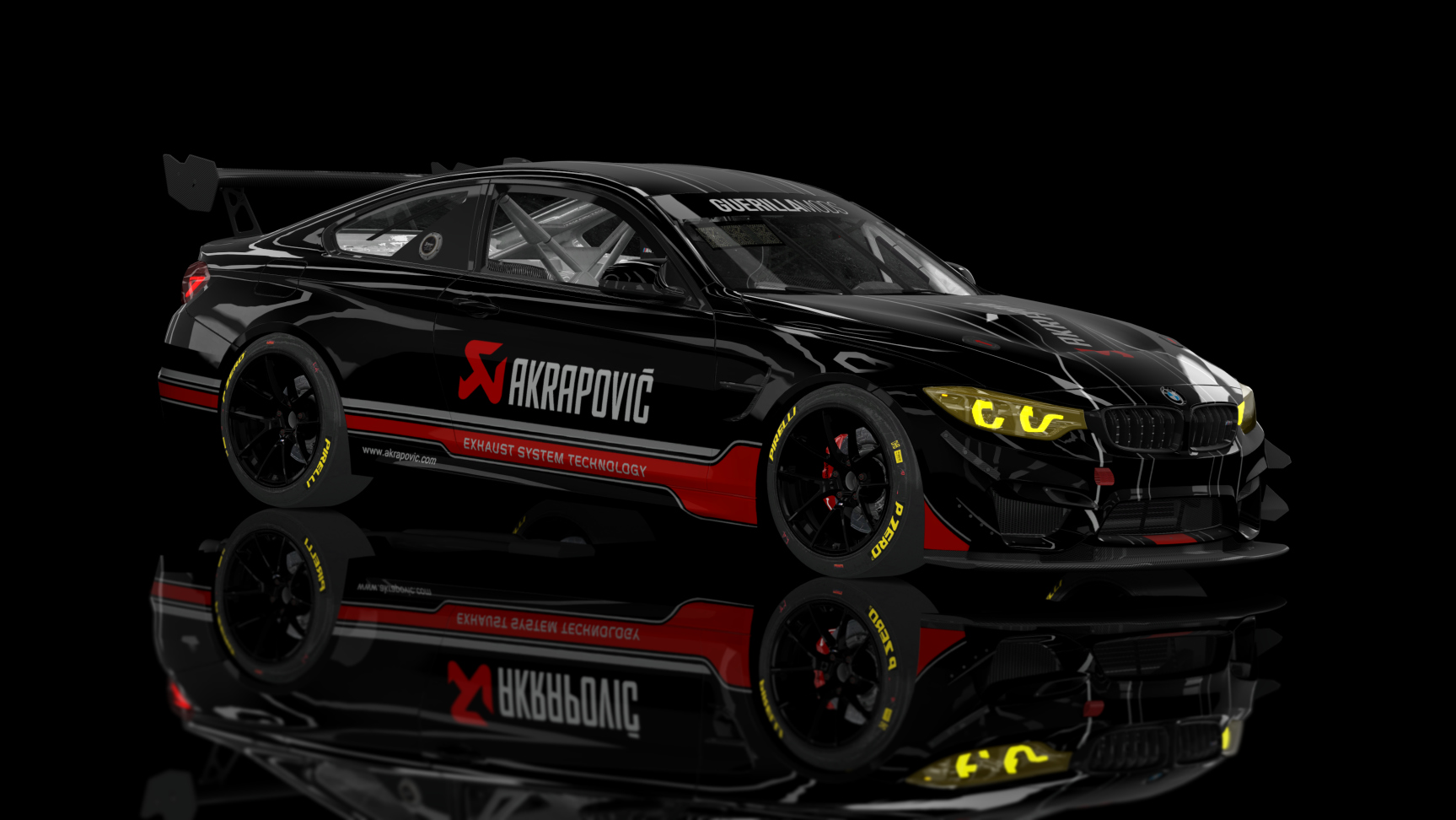 ACFGT4 - BMW M4 2018, skin 0_akrapovic