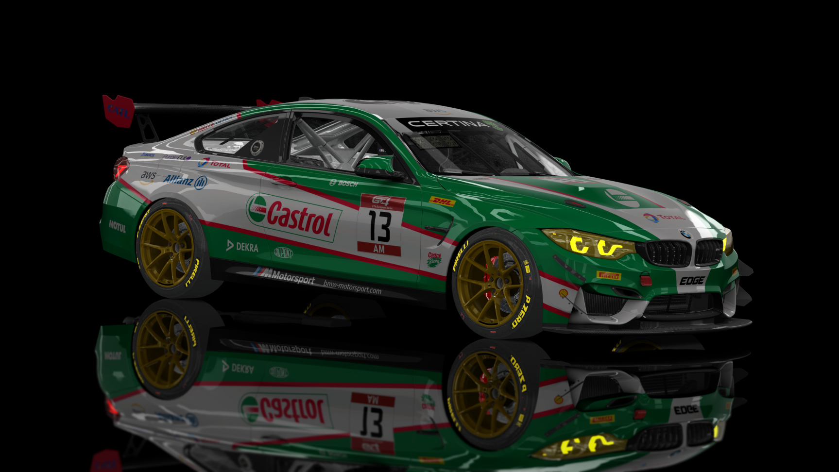 ACFGT4 - BMW M4 2018, skin 13_Castrol_GT4