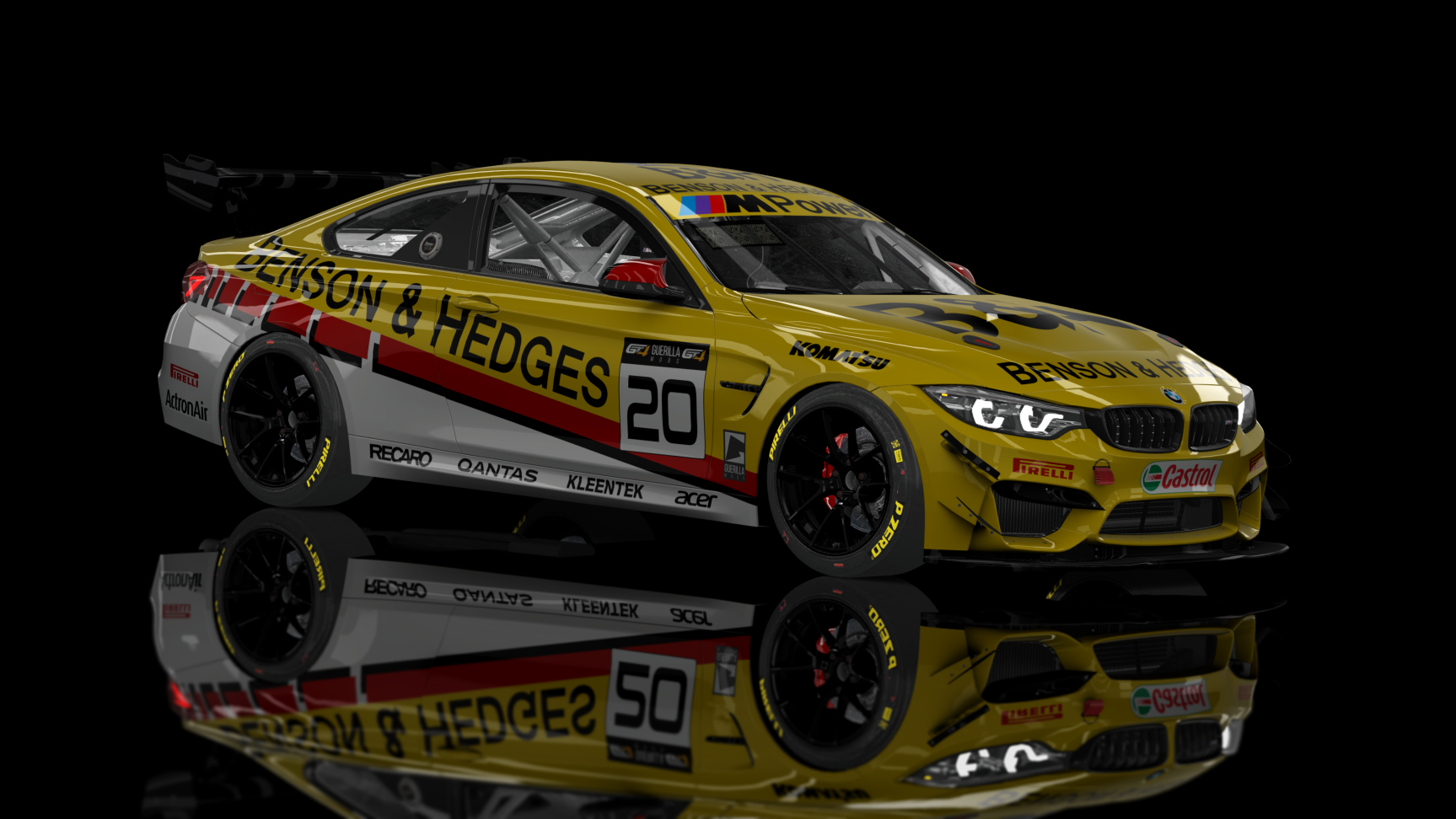 ACFGT4 - BMW M4 2018, skin 20_Benson_&_Hedges