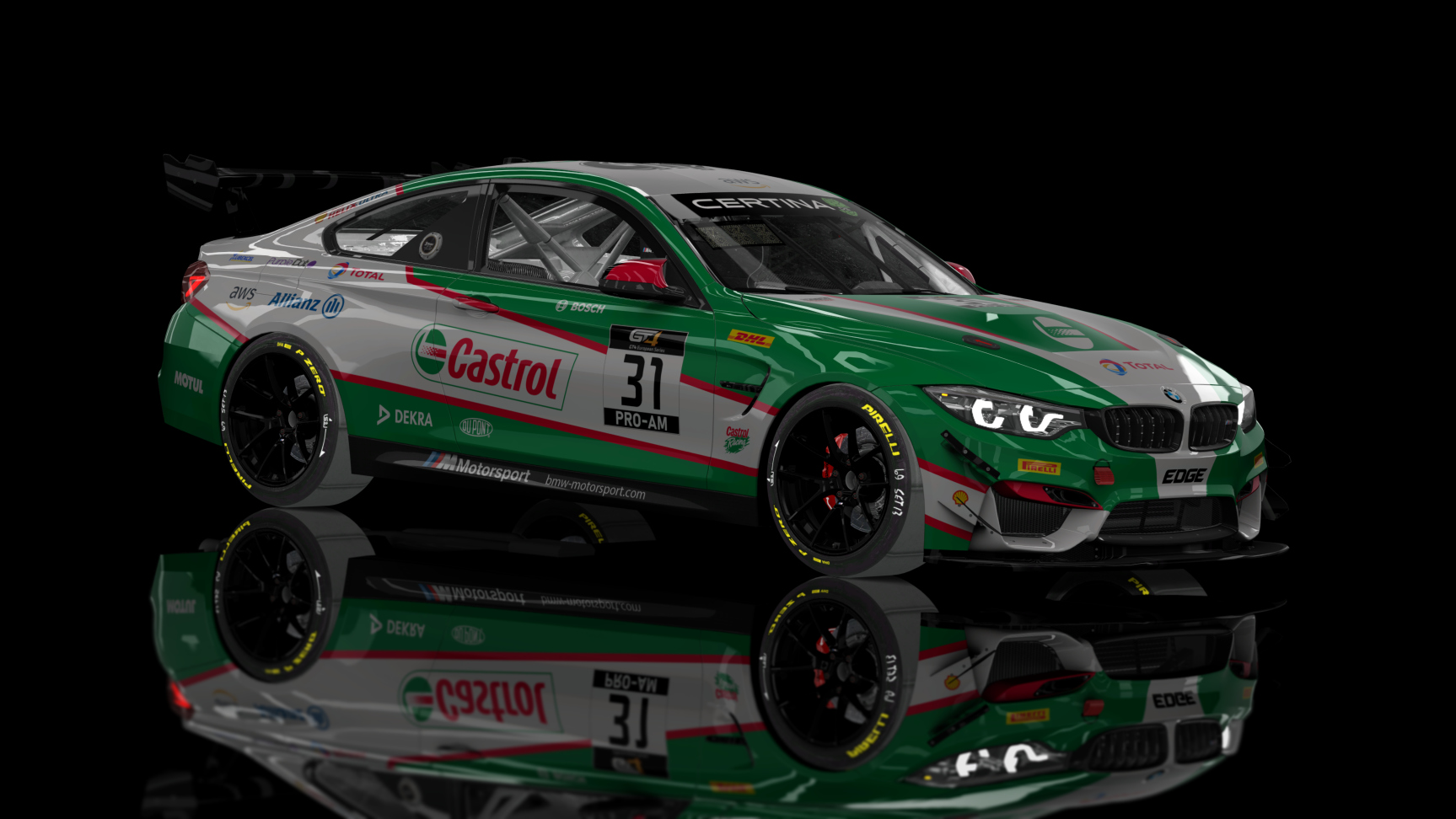 ACFGT4 - BMW M4 2018, skin 31_Castrol_GT4