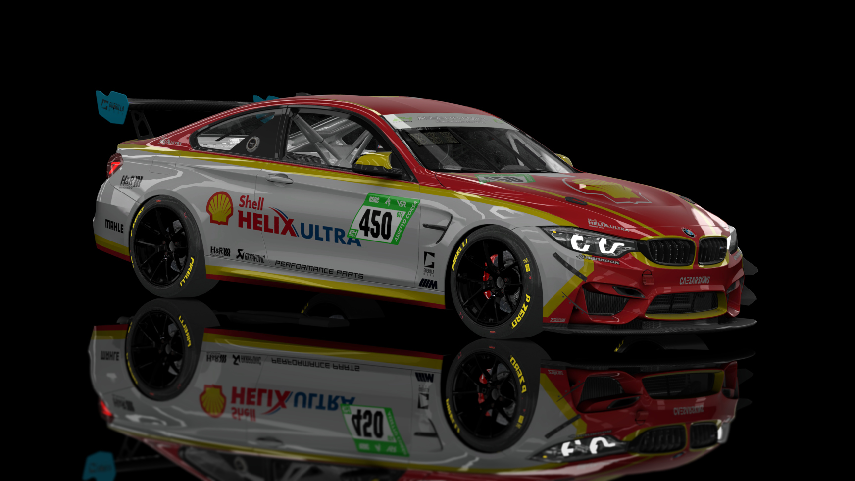 ACFGT4 - BMW M4 2018, skin NBR24_RACE2022_GT4_450