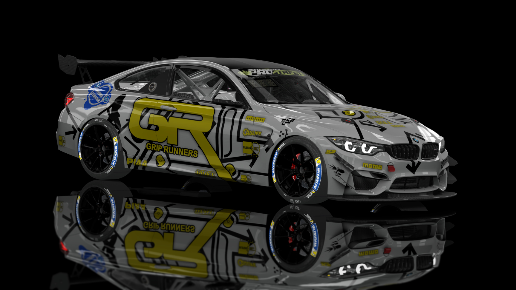 ACFGT4 - BMW M4 2018, skin Ray_Krieger